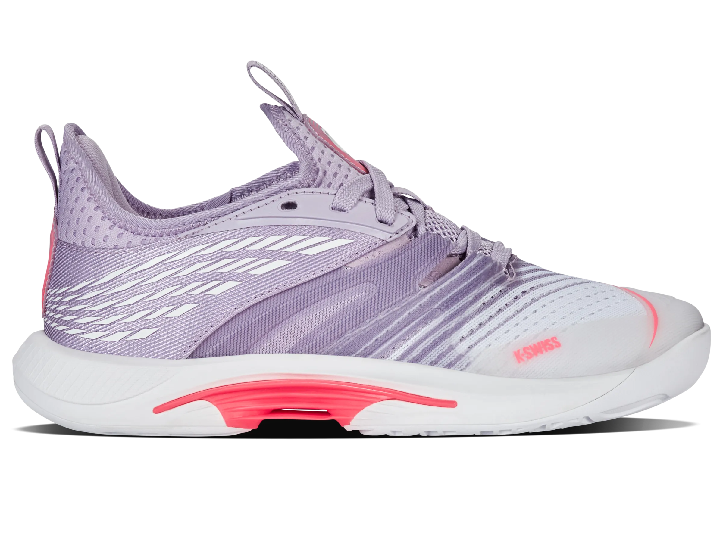 K.SWISS 97392-182-M | SPEEDTRAC | WHITE/ORCHID PETAL/NEON BLAZE