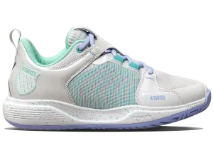 K.SWISS 97395-095-M | ULTRASHOT TEAM | NIMBUS CLOUD/NEON PURPLE/NEON TEAL