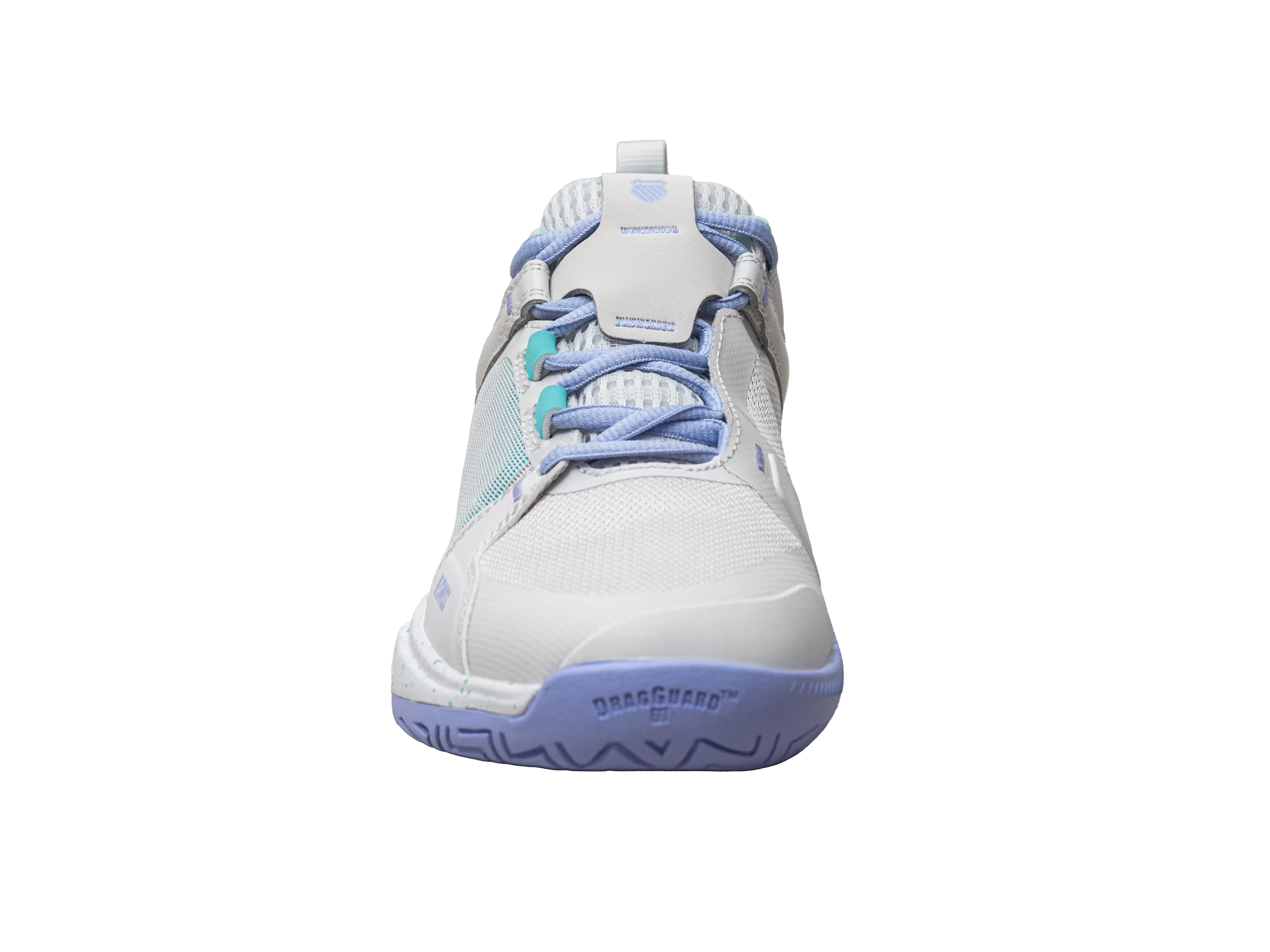 K.SWISS 97395-095-M | ULTRASHOT TEAM | NIMBUS CLOUD/NEON PURPLE/NEON TEAL