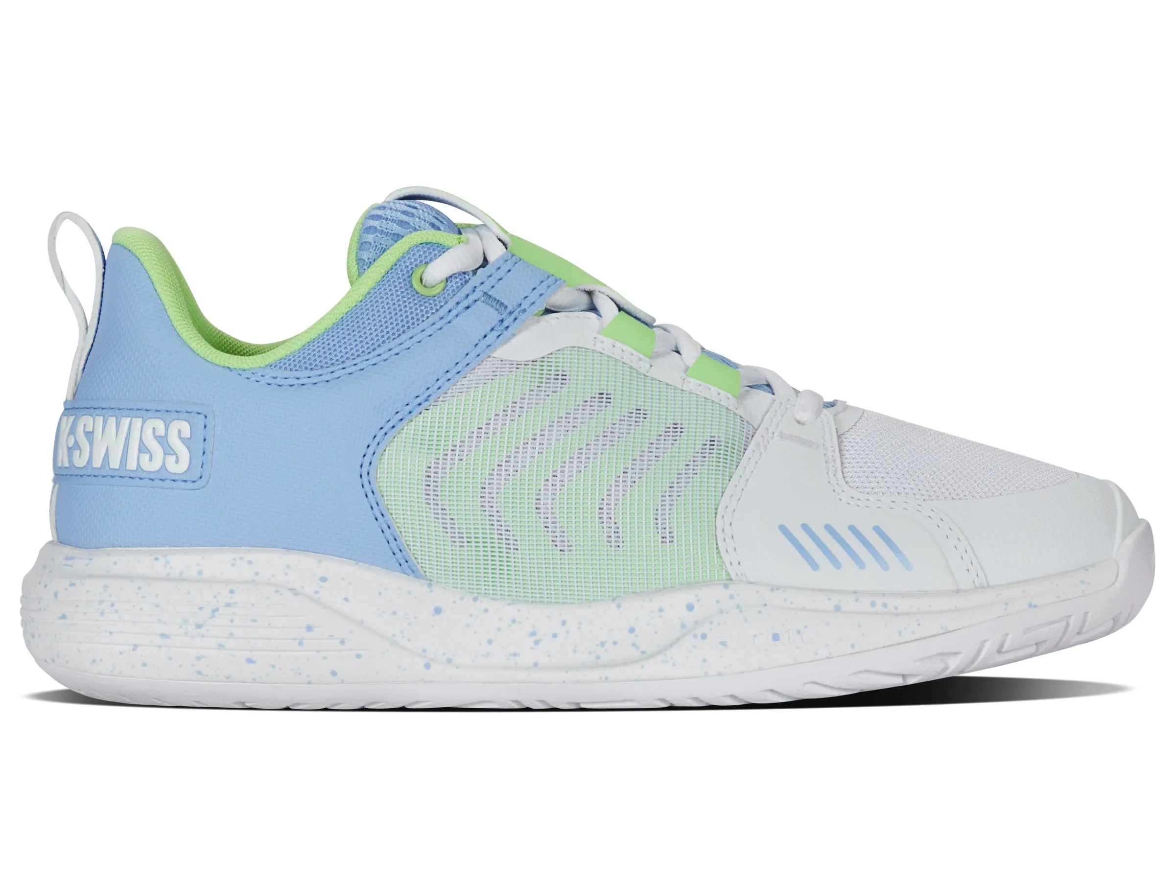 K.SWISS 97395-112-M | ULTRASHOT TEAM | WHITE/DUTCH CANAL/PARADISE GREEN