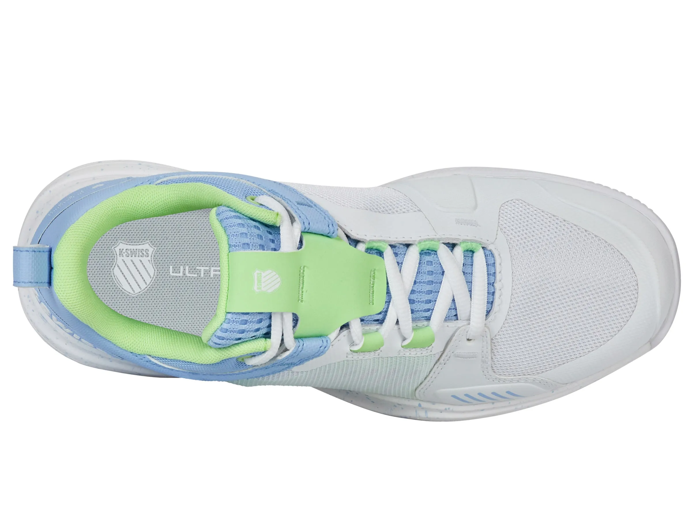 K.SWISS 97395-112-M | ULTRASHOT TEAM | WHITE/DUTCH CANAL/PARADISE GREEN