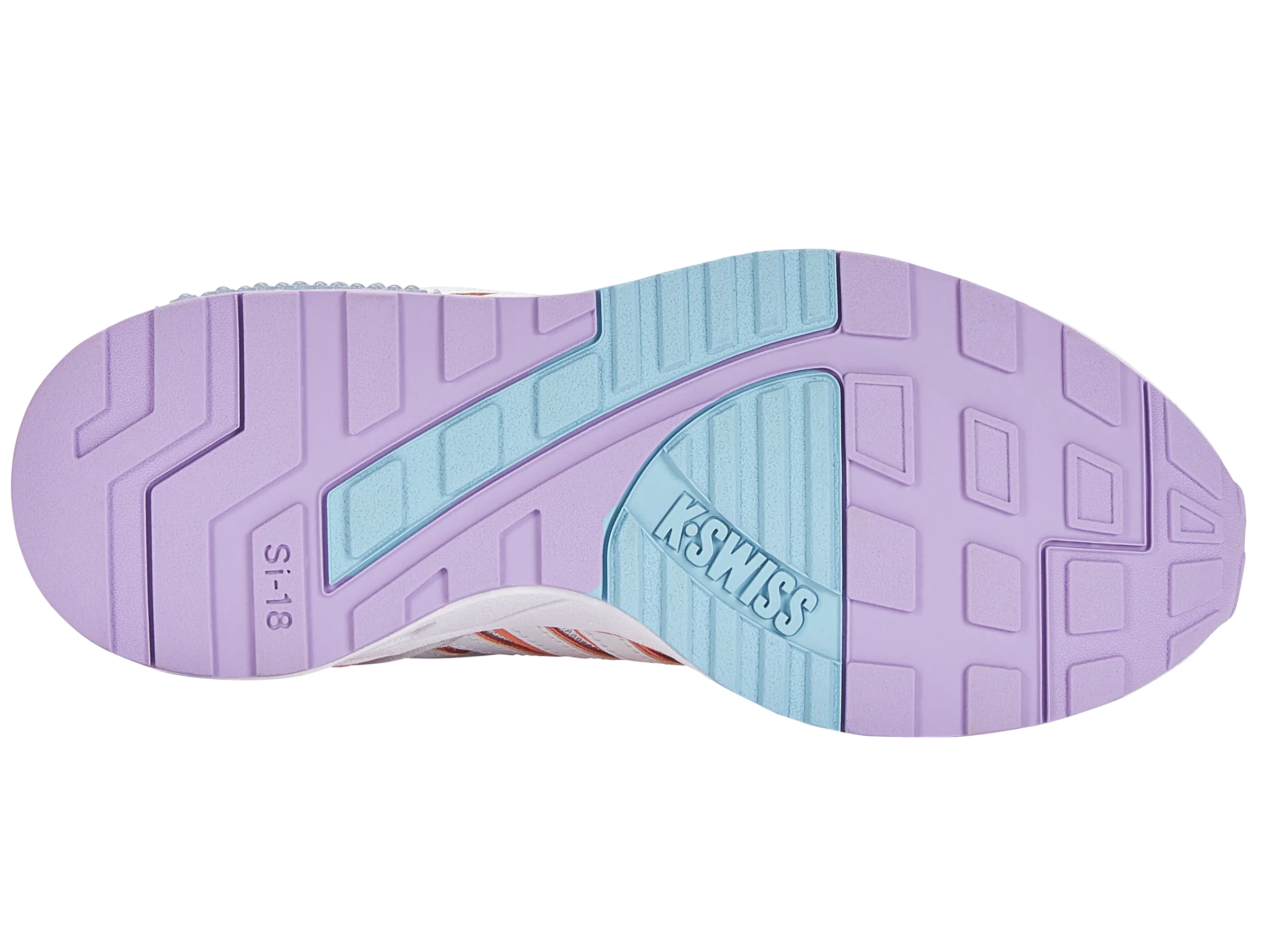 K.SWISS 97920-181-M | SI-18 RANNELL | WHITE/PURPLE ROSE/CANYON SUNSET