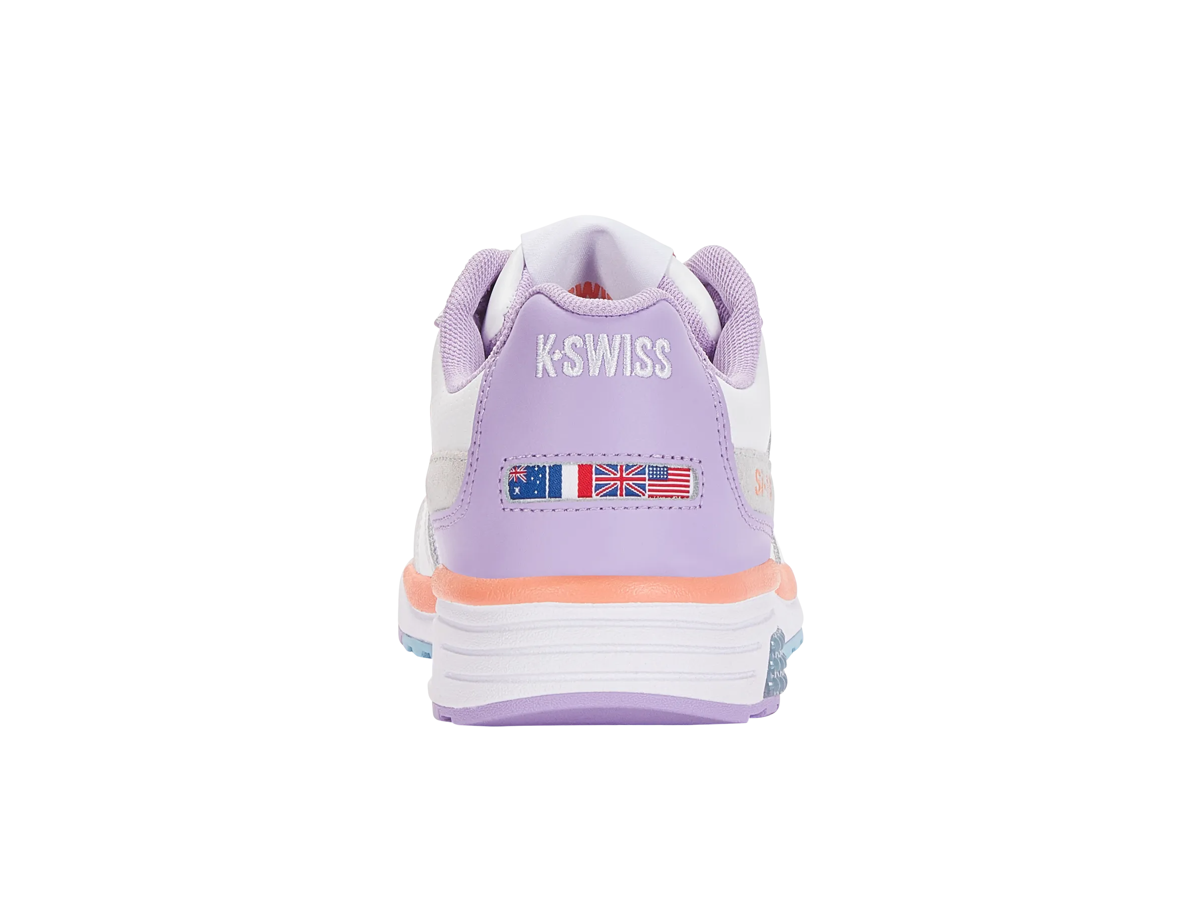 K.SWISS 97920-181-M | SI-18 RANNELL | WHITE/PURPLE ROSE/CANYON SUNSET