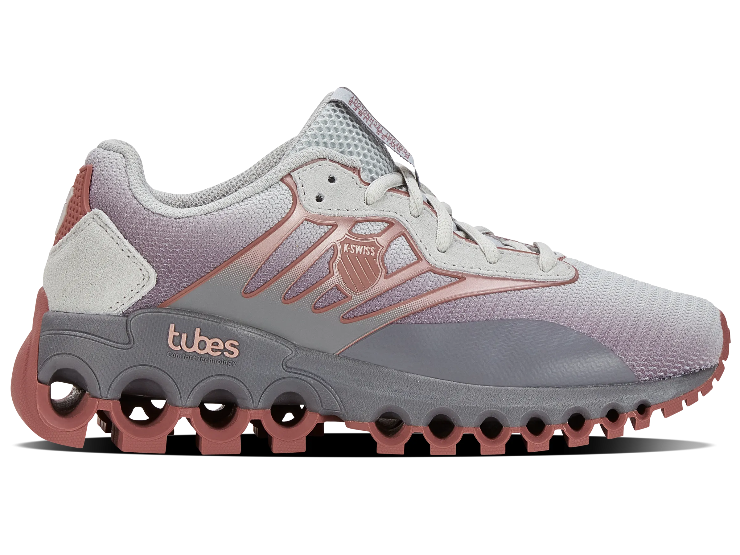 K.SWISS 97924-083-M | TUBES SPORT | GRAY VIOLET/CHARCOAL/WITHERED ROSE