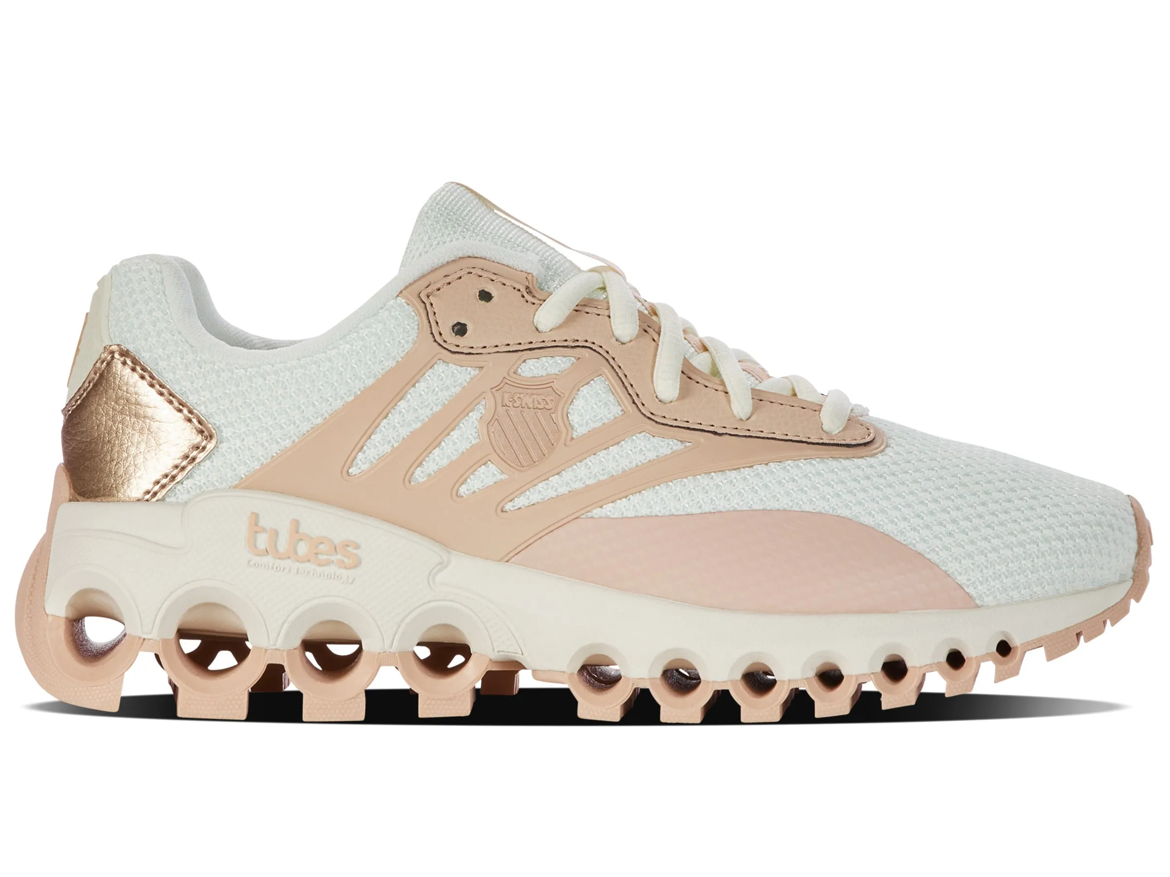K.SWISS 97924-116-M | TUBES SPORT | STAR WHITE/CREAM TAN/ROSE GOLD