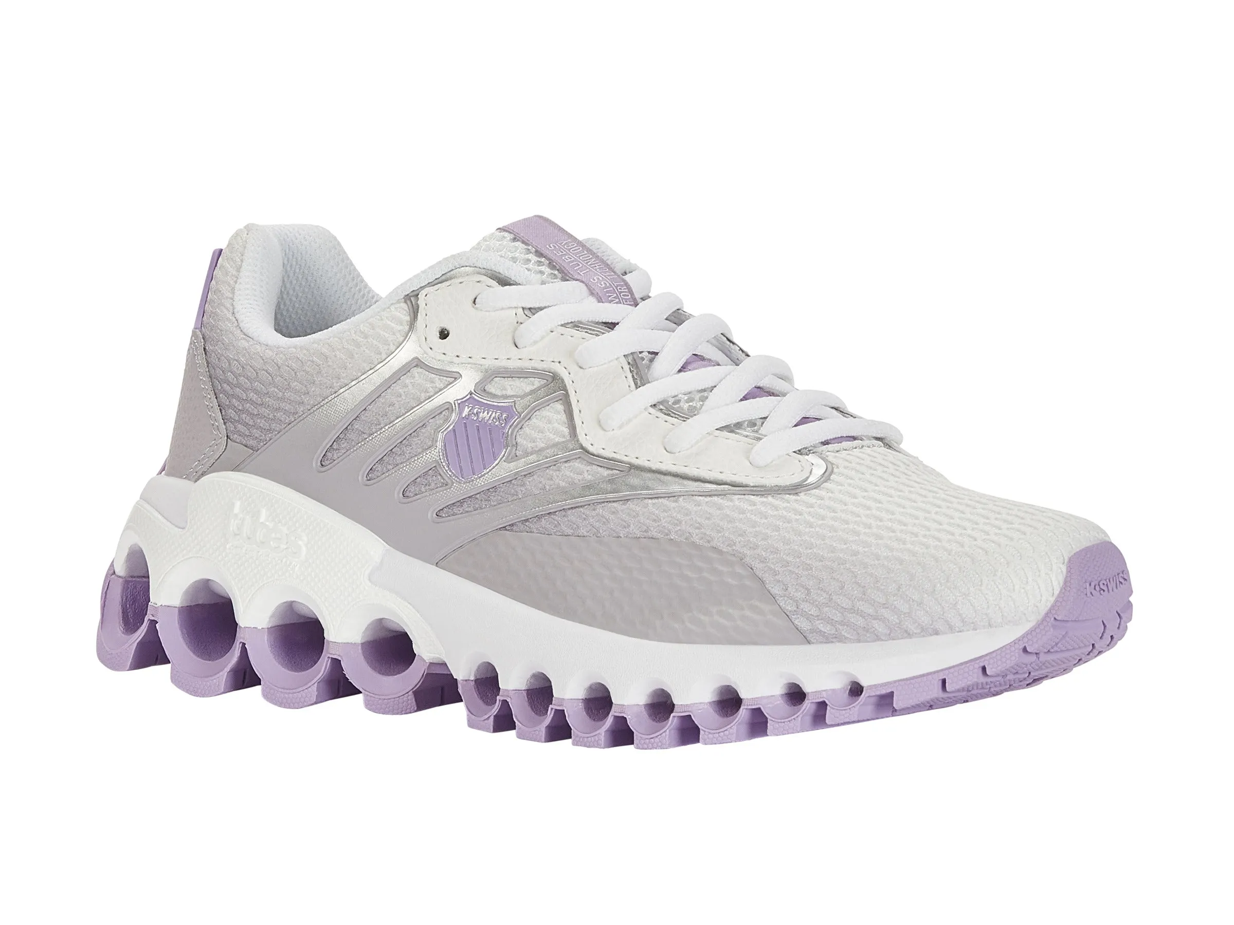 K.SWISS 97924-171-M | TUBES SPORT | BLANC DE BLANC/RAINDROPS/PURPLE ROSE