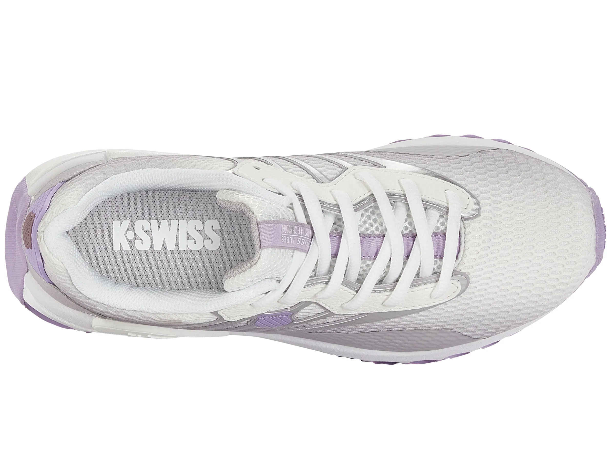 K.SWISS 97924-171-M | TUBES SPORT | BLANC DE BLANC/RAINDROPS/PURPLE ROSE