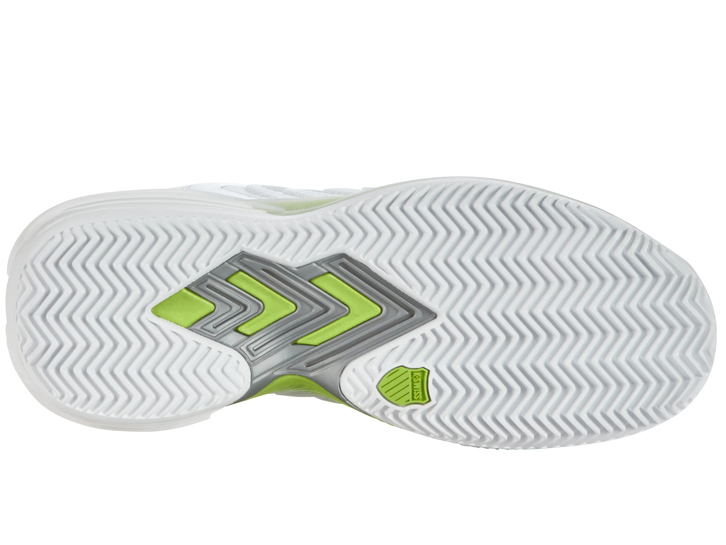 K.SWISS 98415-956-M | ULTRASHOT 3 HB | WHITE/GRAY VIOLET/LIME GREEN