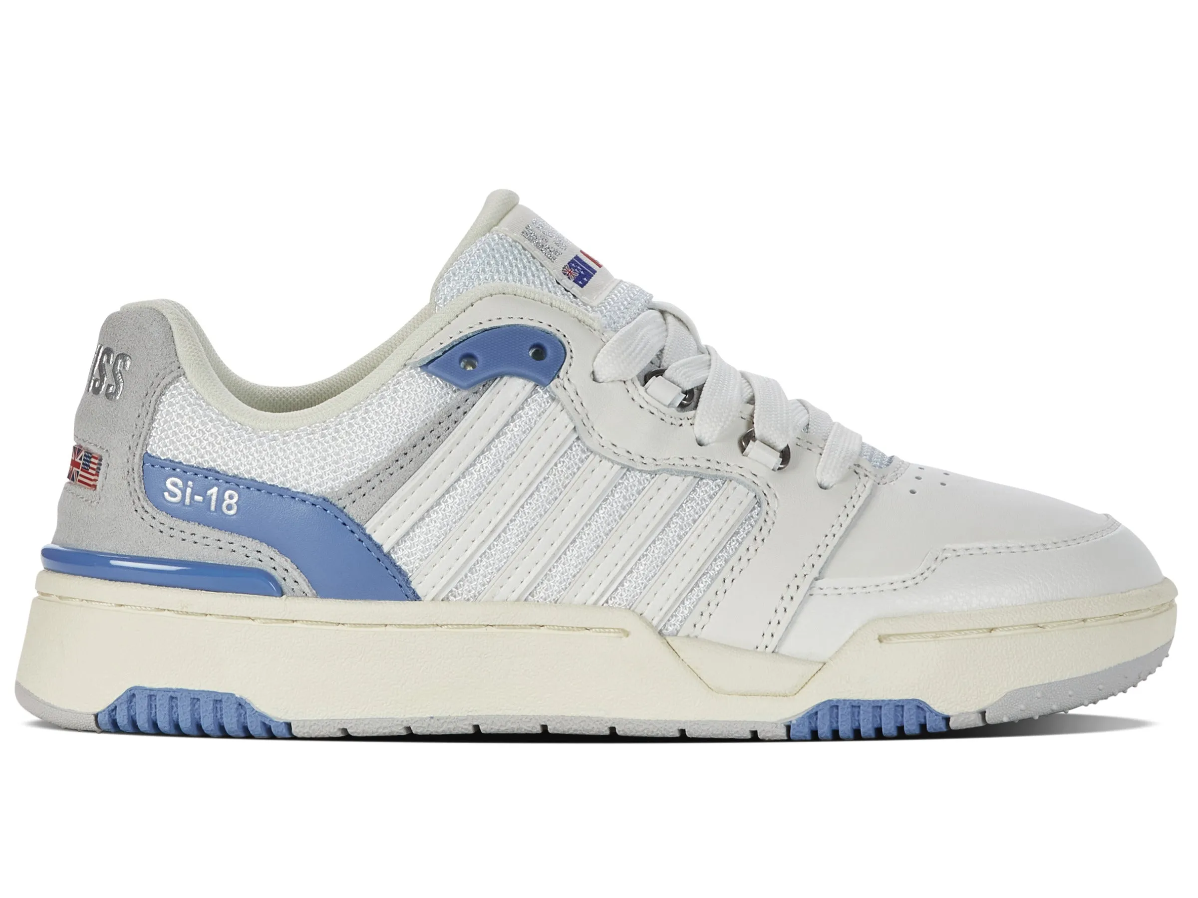 K.SWISS 98531-107-M | SI-18 RIVAL | BLANC DE BLANC/ASHLEIGH BLUE