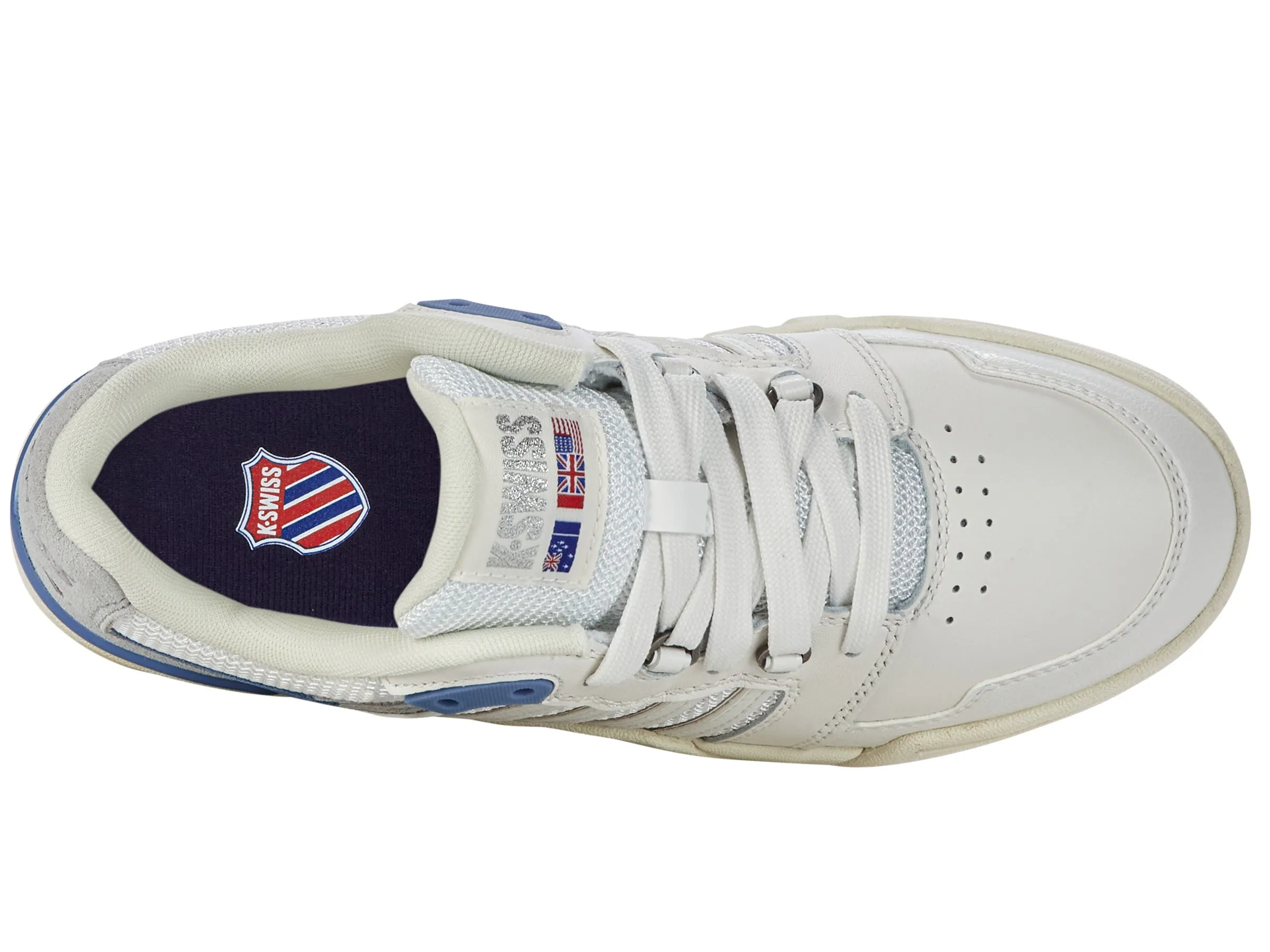 K.SWISS 98531-107-M | SI-18 RIVAL | BLANC DE BLANC/ASHLEIGH BLUE