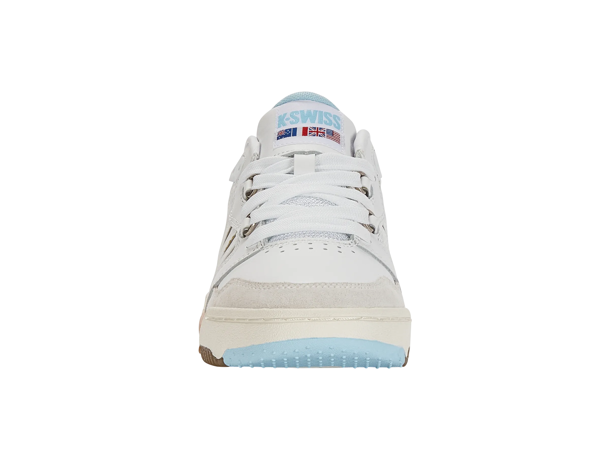 K.SWISS 98531-130-M | SI-18 RIVAL | WHITE/SKY BLUE/CANYON SUNSET