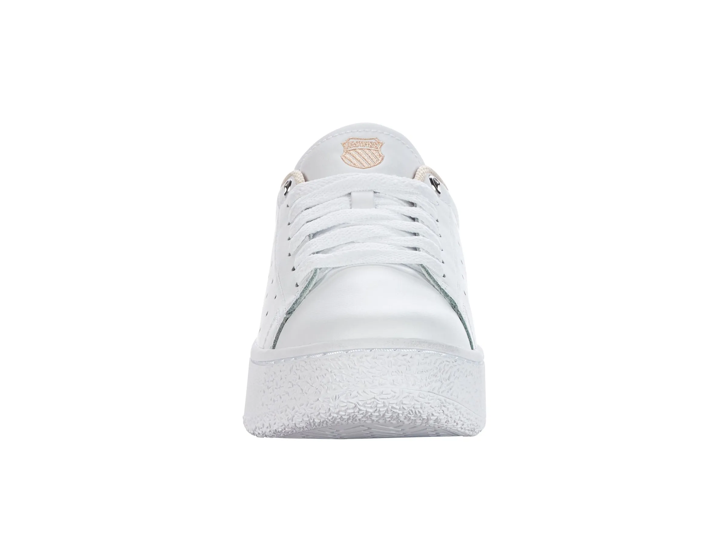 K.SWISS 98536-951-M | CLASSIC PF PLATFORM | WHITE/CREAM TAN/PEARL