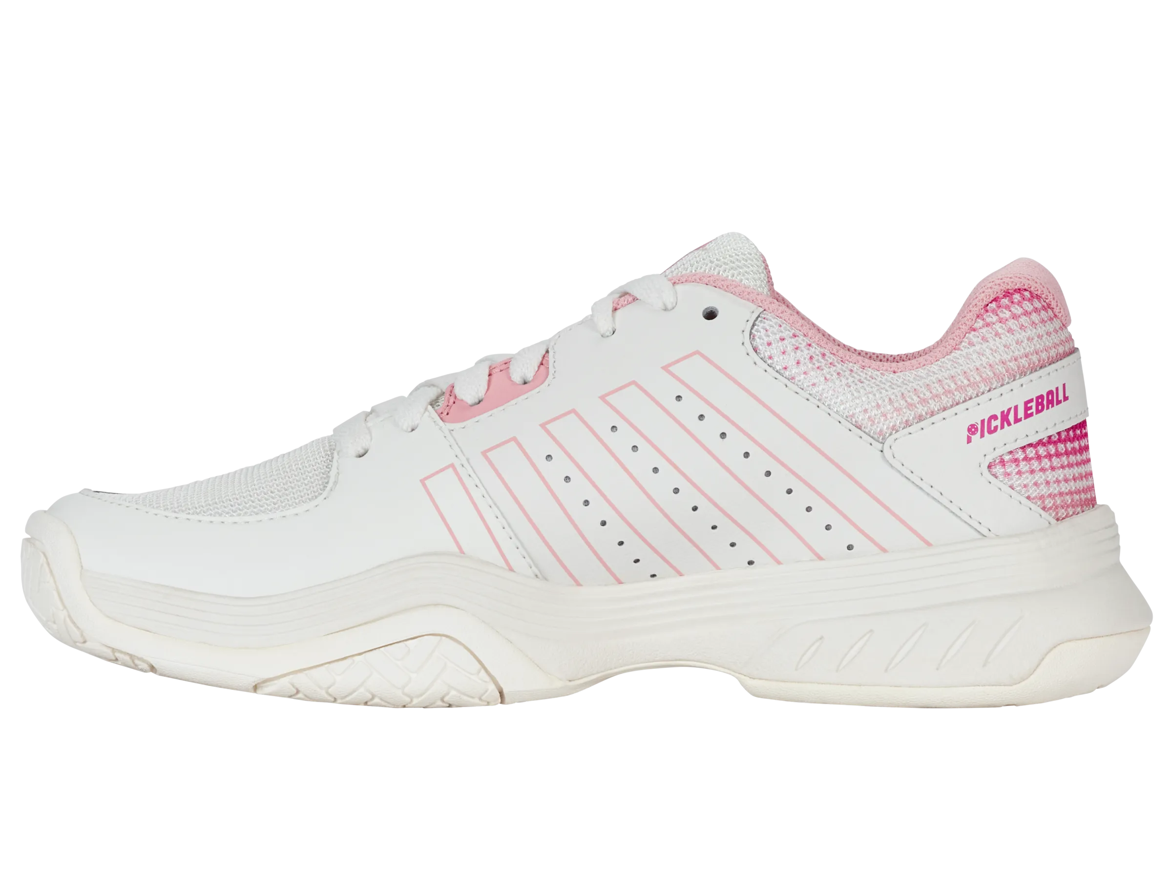 K.SWISS 98552-965-M | COURT EXPRESS PICKLEBALL | CLOUD DANCER/BLOSSOM/RASPBERRY SORBET