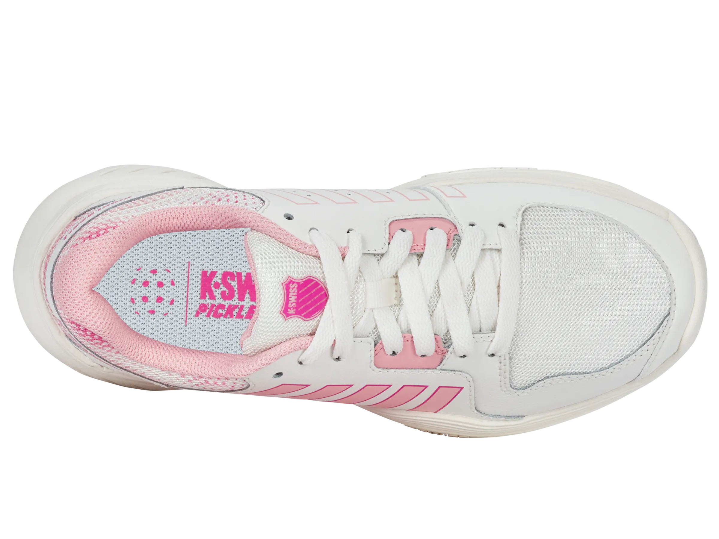 K.SWISS 98552-965-M | COURT EXPRESS PICKLEBALL | CLOUD DANCER/BLOSSOM/RASPBERRY SORBET