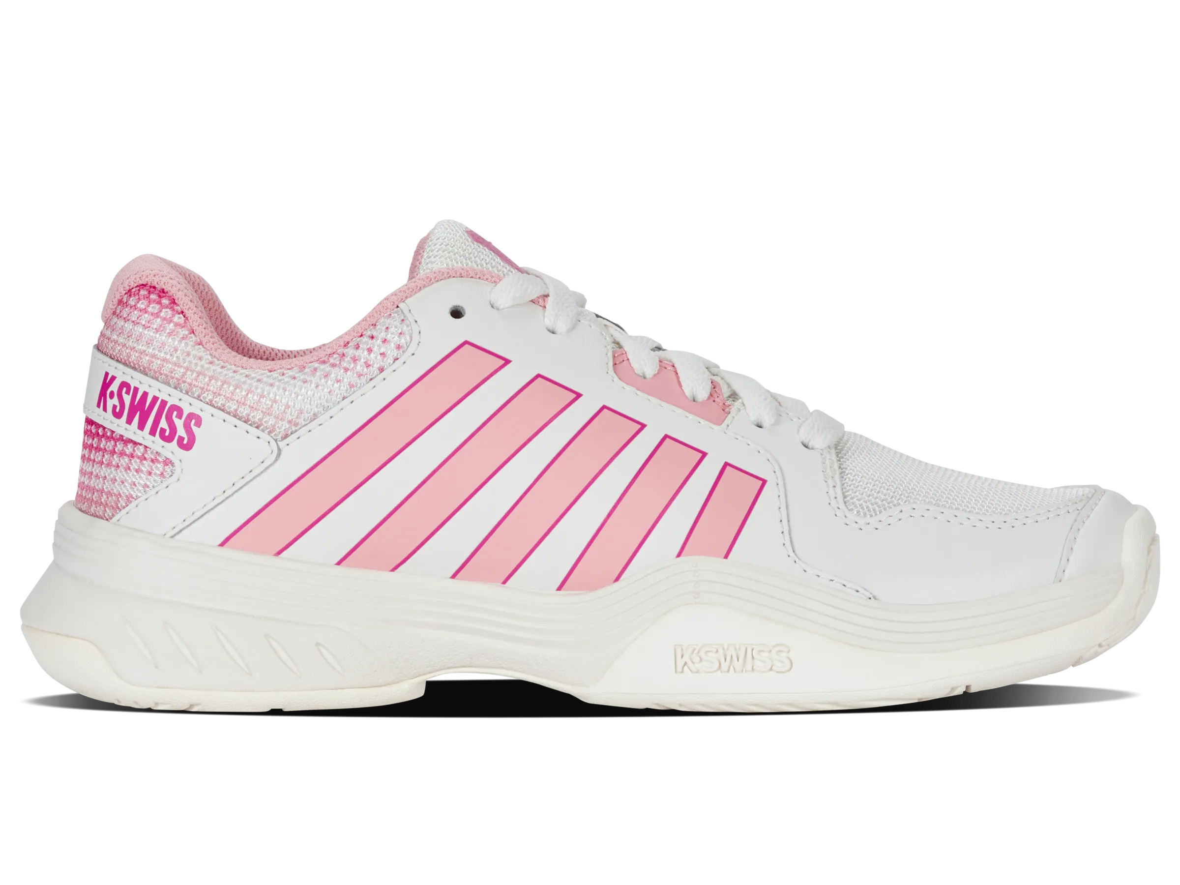 K.SWISS 98552-965-M | COURT EXPRESS PICKLEBALL | CLOUD DANCER/BLOSSOM/RASPBERRY SORBET