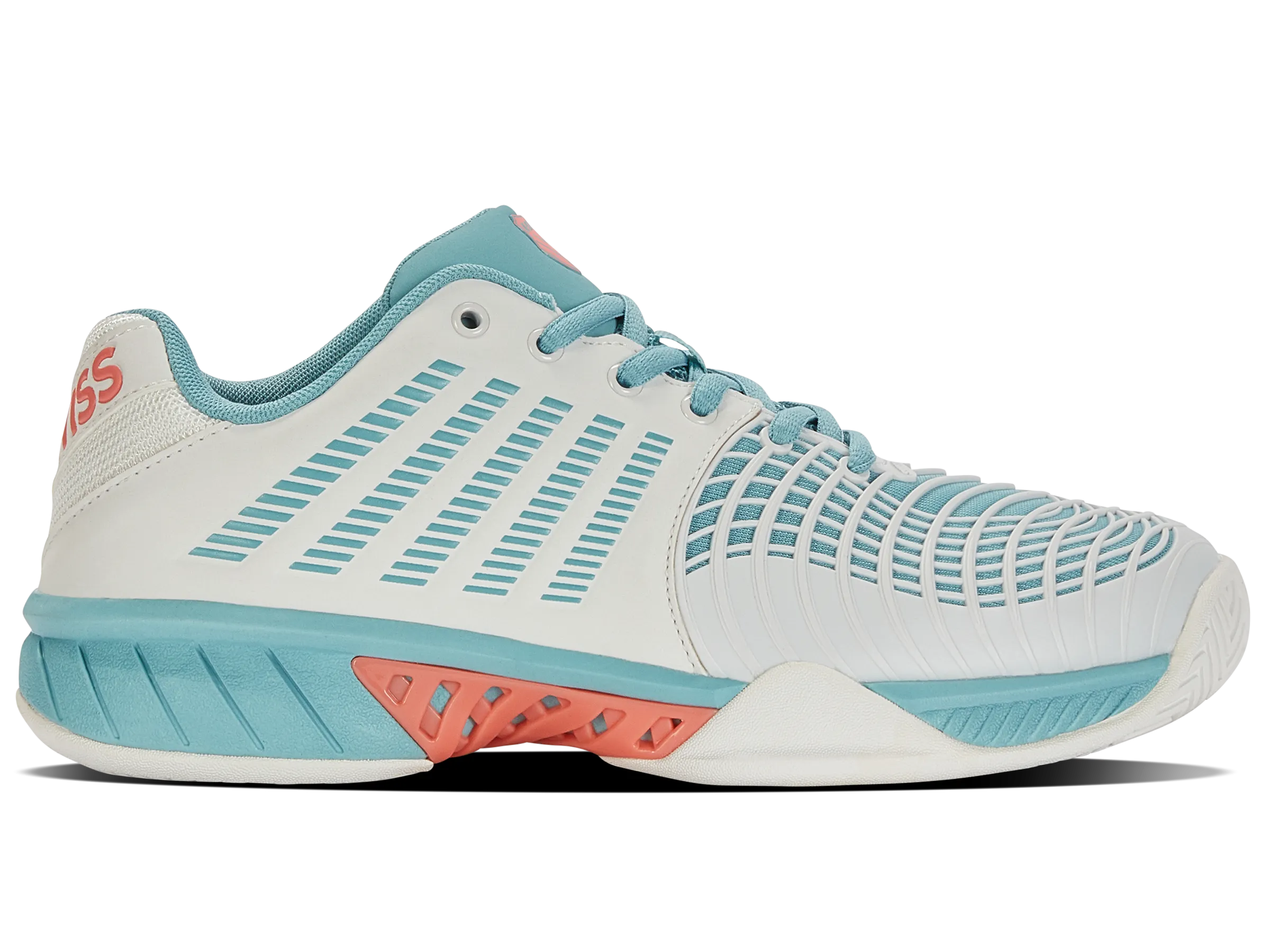 K.SWISS 98562-143-M | EXPRESS LIGHT 3 | BLANC DE BLANC/NILE BLUE/DESERT FLOWER