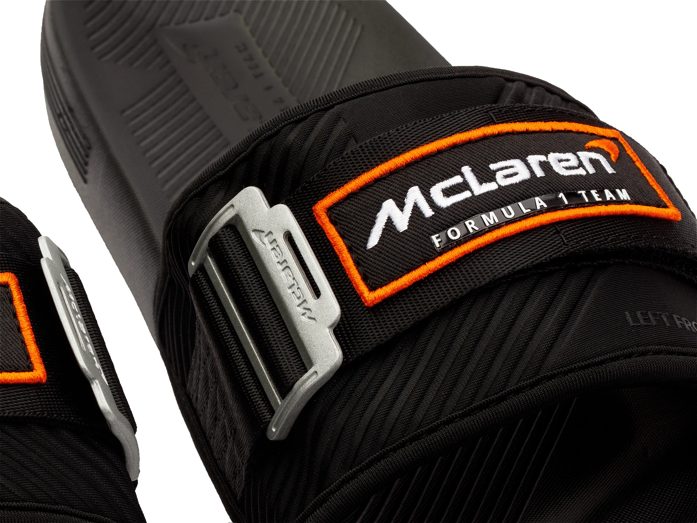 K.SWISS 98716-073-M | STRAP SANDAL X MCLAREN F1 TEAM | BLACK/PAPAYA