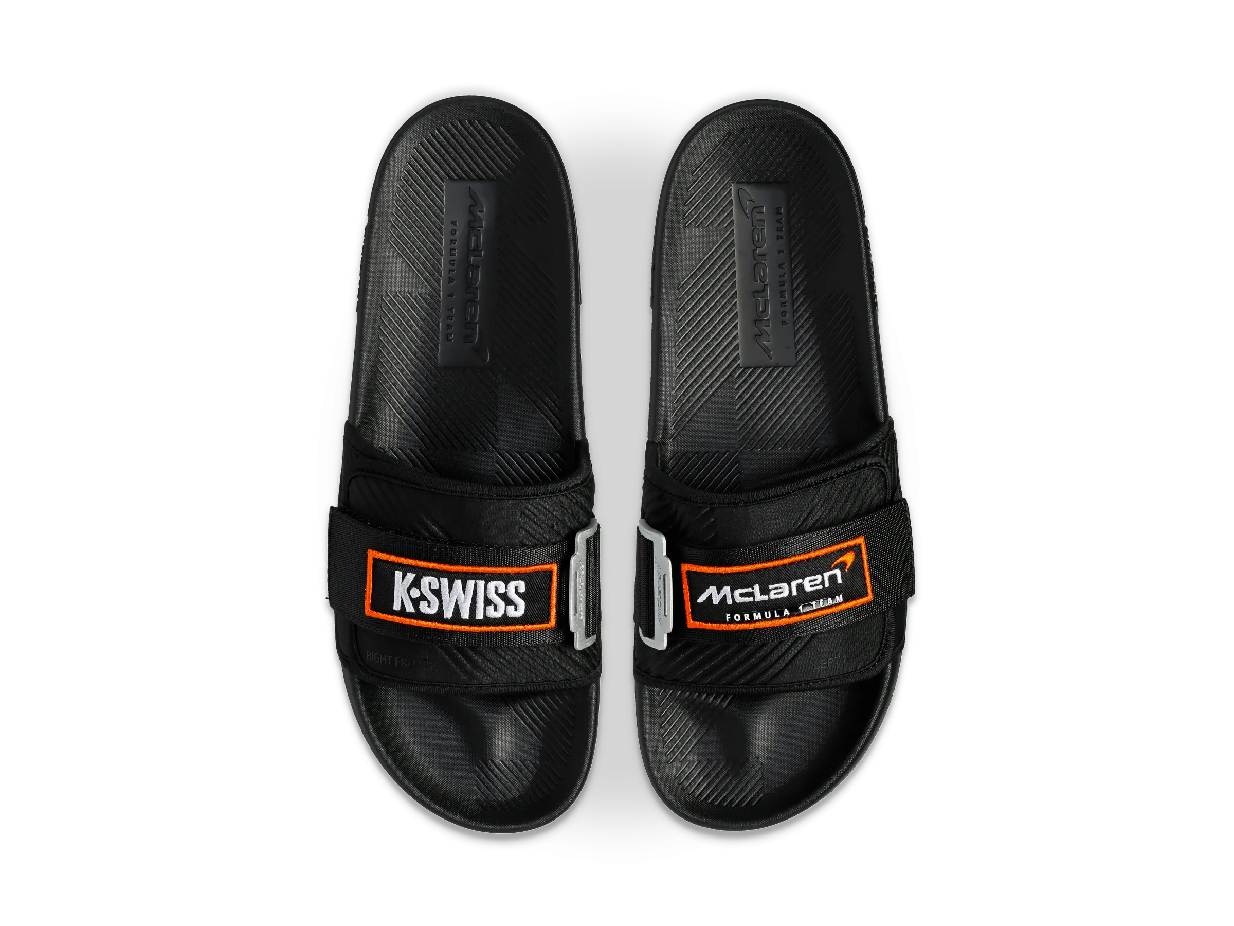 K.SWISS 98716-073-M | STRAP SANDAL X MCLAREN F1 TEAM | BLACK/PAPAYA