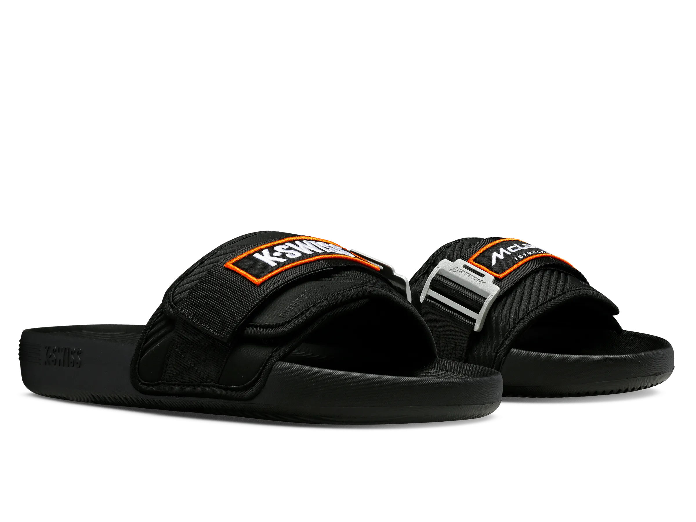 K.SWISS 98716-073-M | STRAP SANDAL X MCLAREN F1 TEAM | BLACK/PAPAYA