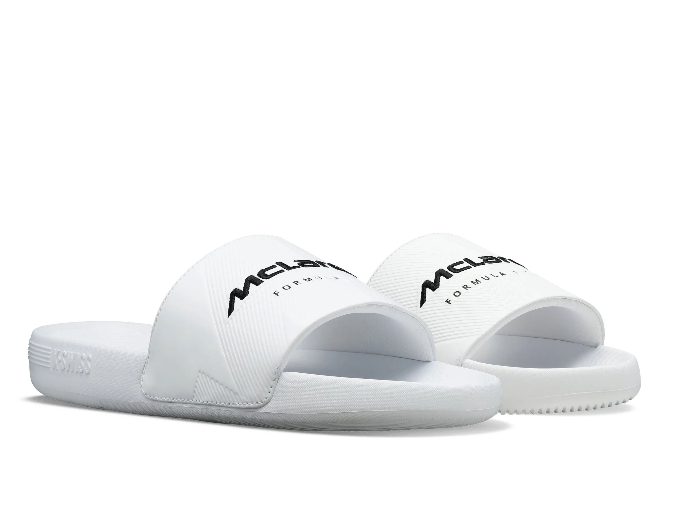 K.SWISS 98717-100-M | SLIDE SANDAL X MCLAREN F1 TEAM | WHITE