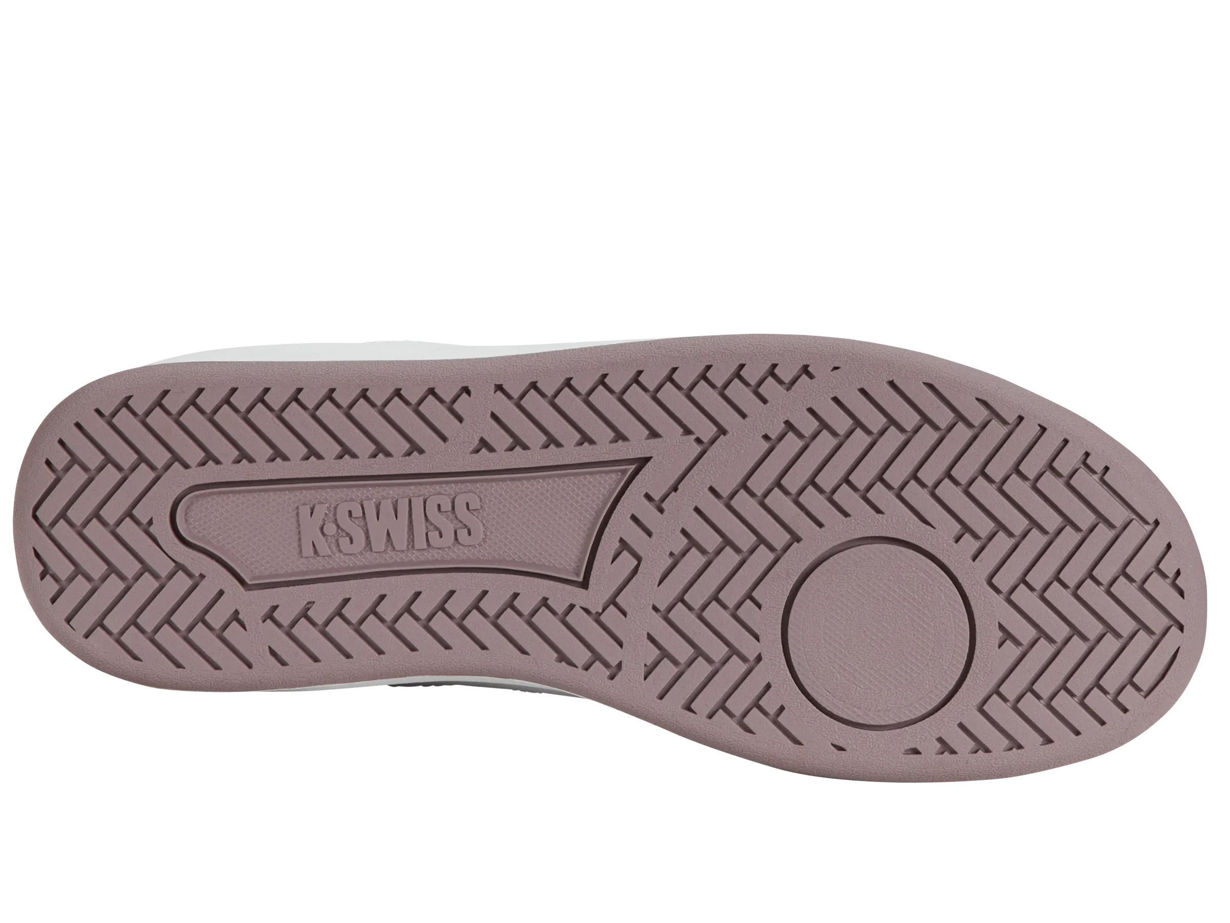 K.SWISS 98899-114-M | COURT CAMEO II | WHITE/PURPLE DOVE/SILVER
