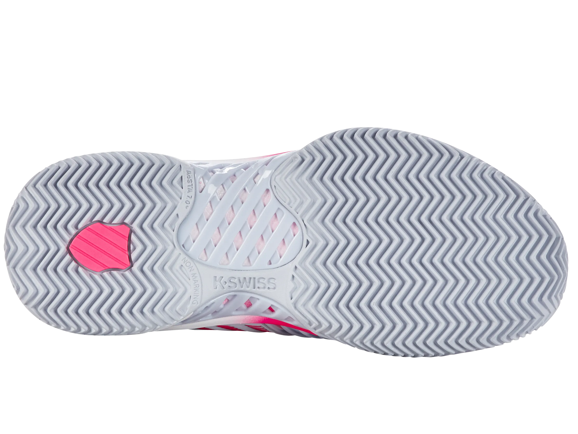 K.SWISS 98900-026-M | EXPRESS LIGHT 3 PADEL | ARCTIC ICE/WHITE/NEON PINK