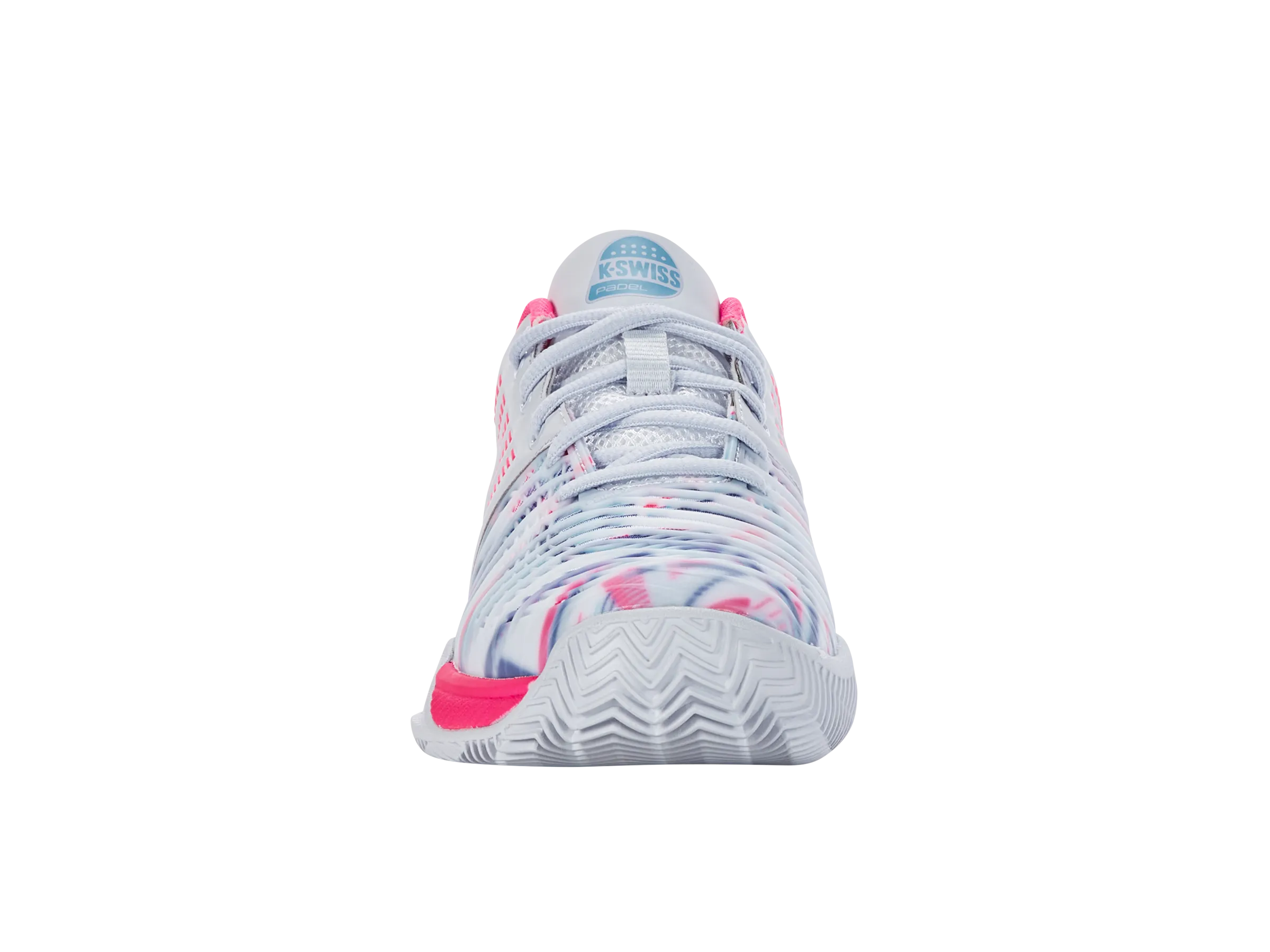 K.SWISS 98900-026-M | EXPRESS LIGHT 3 PADEL | ARCTIC ICE/WHITE/NEON PINK