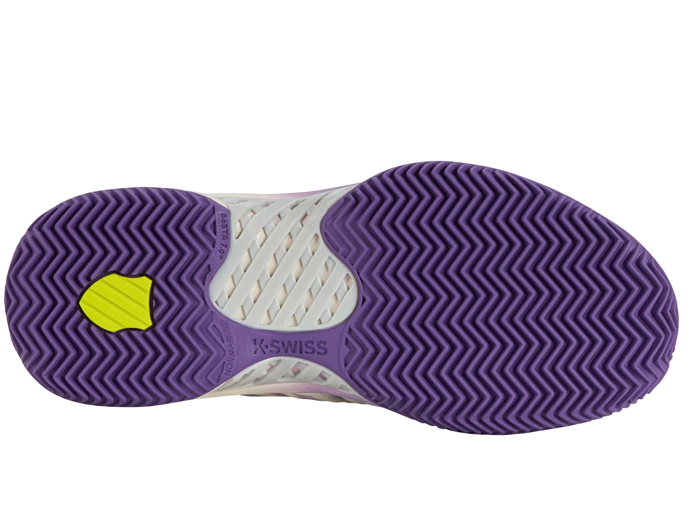 K.SWISS 98900-182-M | EXPRESS LIGHT 3 PADEL | SNOW WHITE/PURPLE HEART/EVENING PRIMROSE