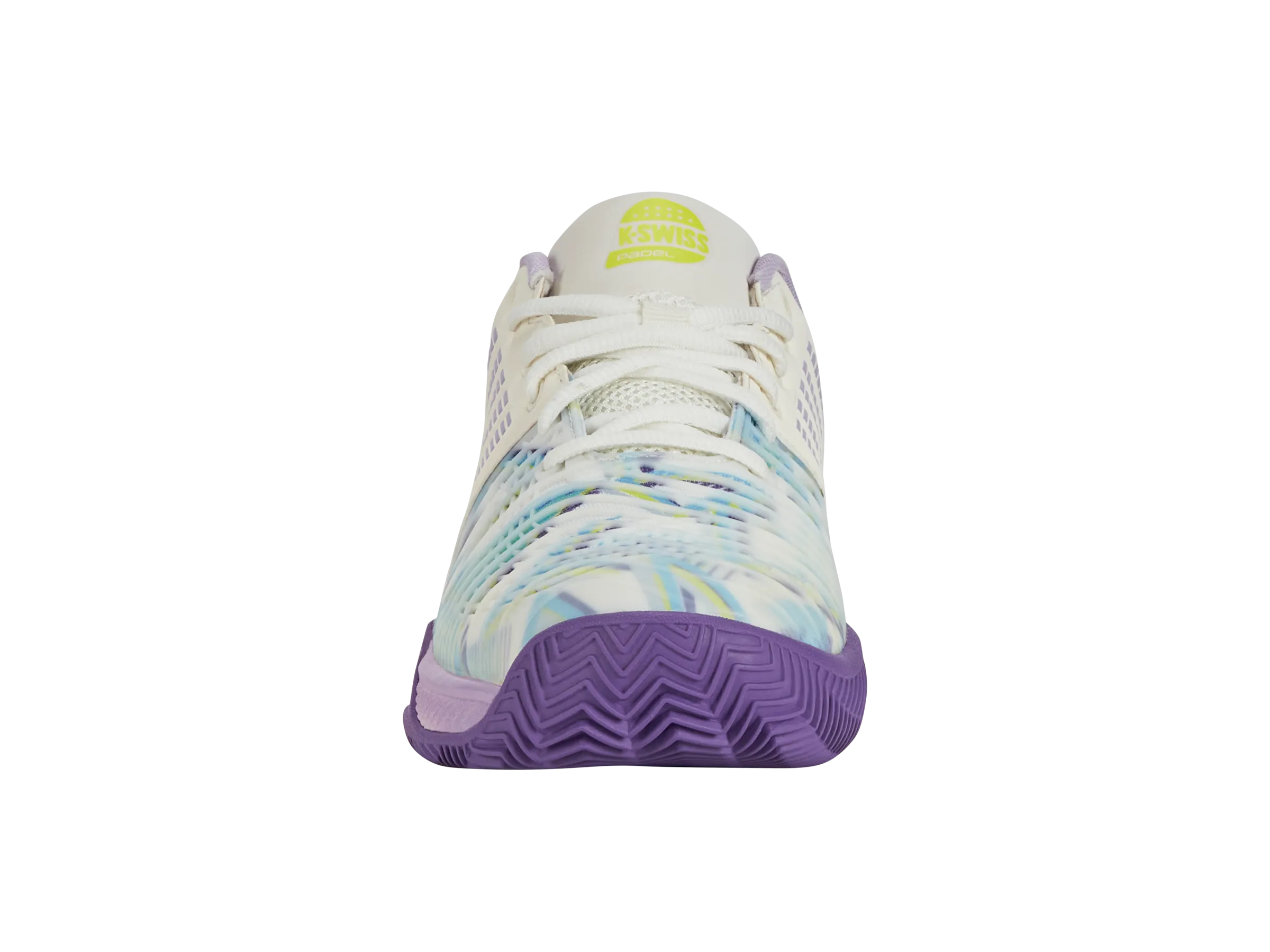 K.SWISS 98900-182-M | EXPRESS LIGHT 3 PADEL | SNOW WHITE/PURPLE HEART/EVENING PRIMROSE
