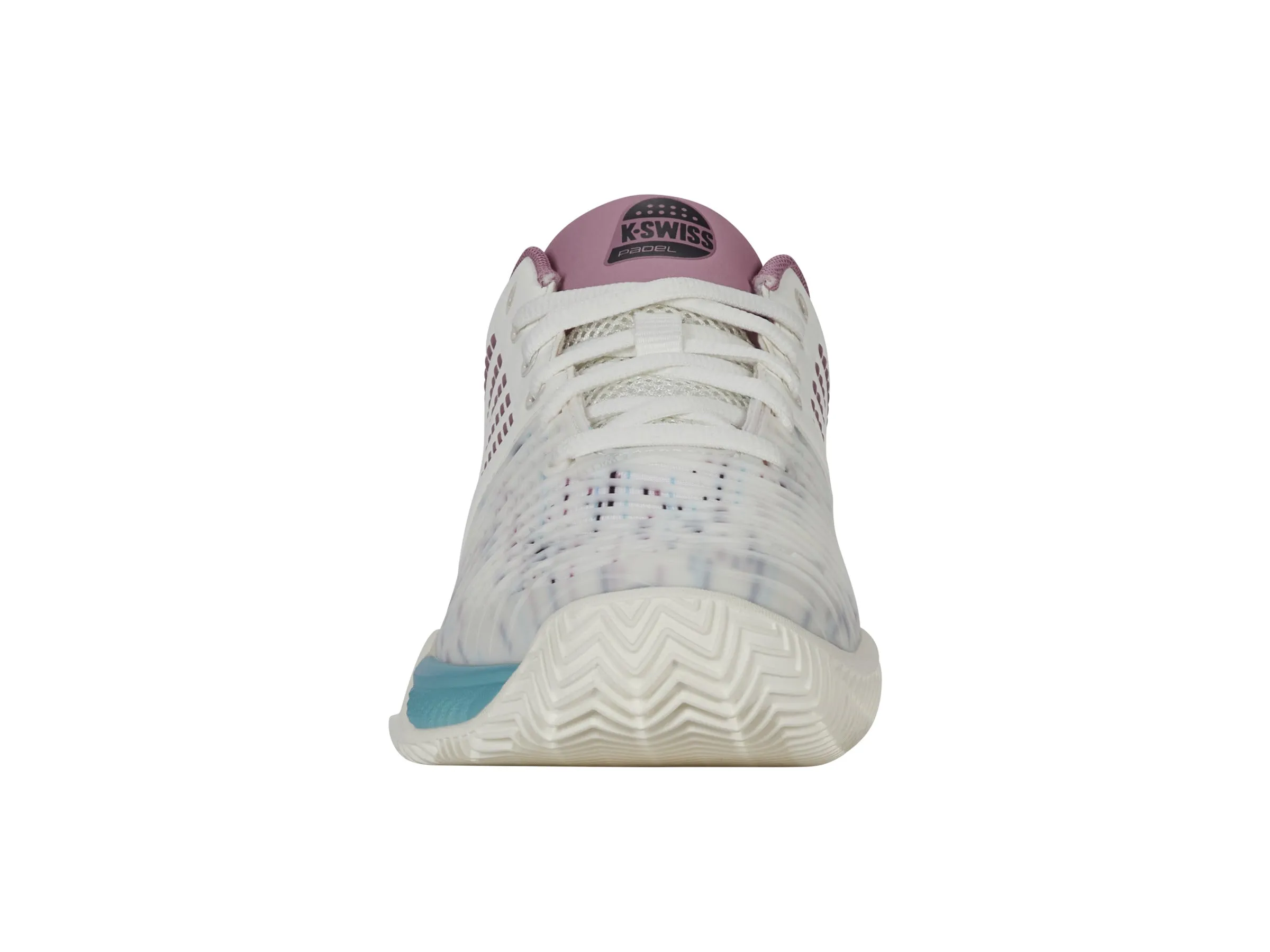 K.SWISS 98900-966-M | EXPRESS LIGHT 3 PADEL | SNOW WHITE/LILAS/PASTEL TURQUOISE