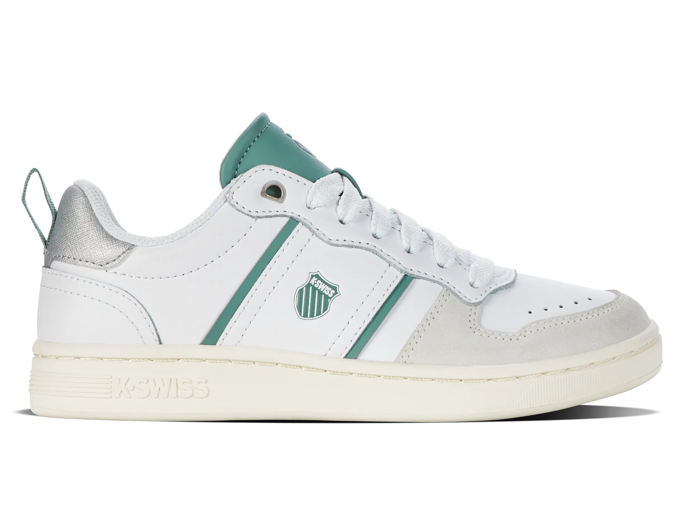 K.SWISS 98903-939-M | LOZAN MATCH LTH | WHITE/BERYL GREEN/STARWHITE/SILVER