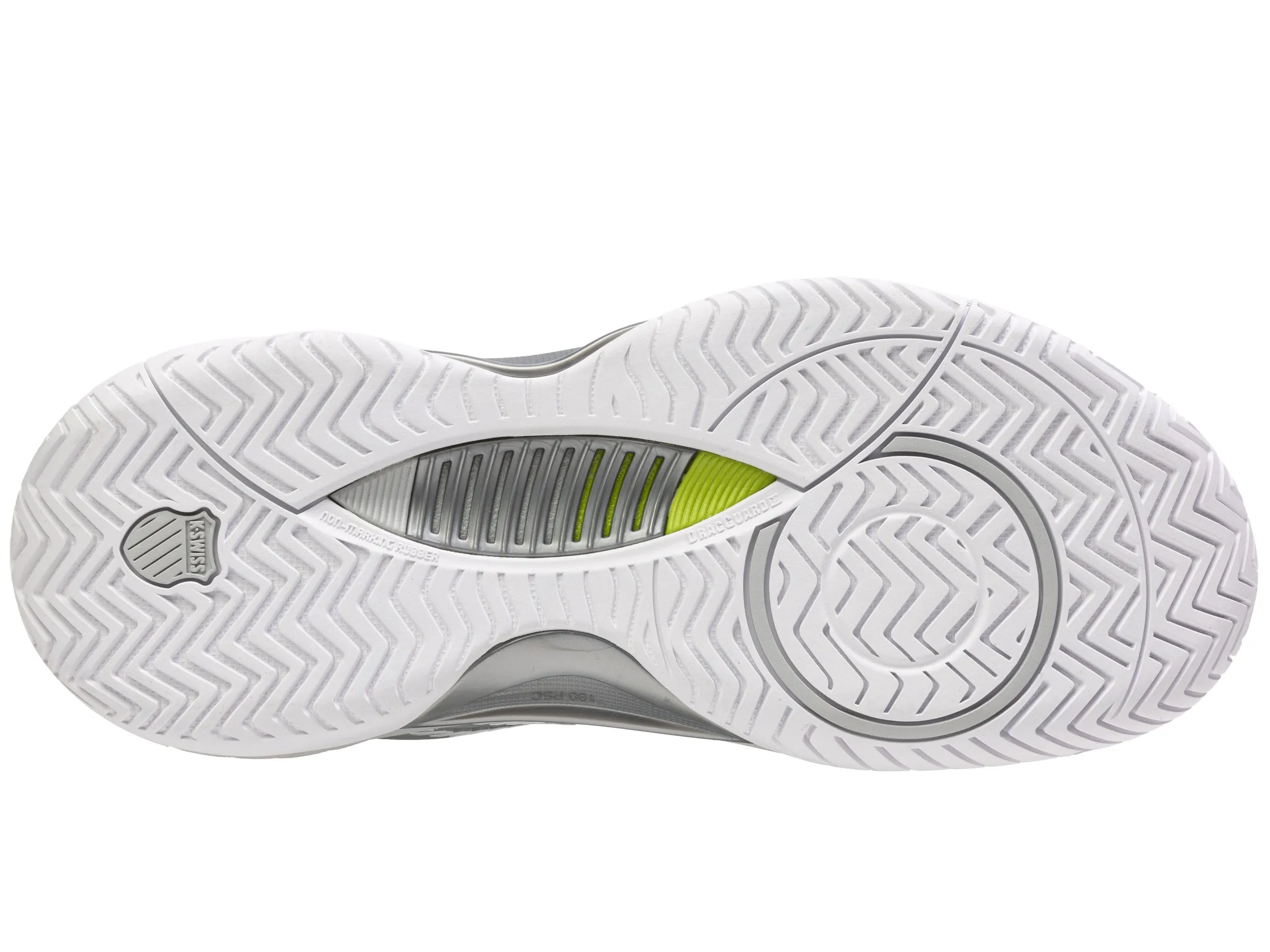K.SWISS 99071-034-M | HYPERCOURT SUPREME 2 | GRAY VIOLET/WHITE/LIME GREEN
