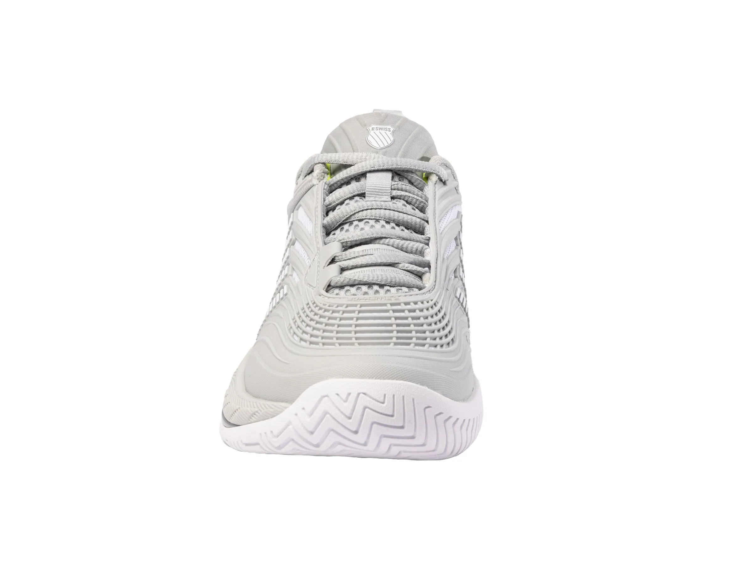 K.SWISS 99071-034-M | HYPERCOURT SUPREME 2 | GRAY VIOLET/WHITE/LIME GREEN