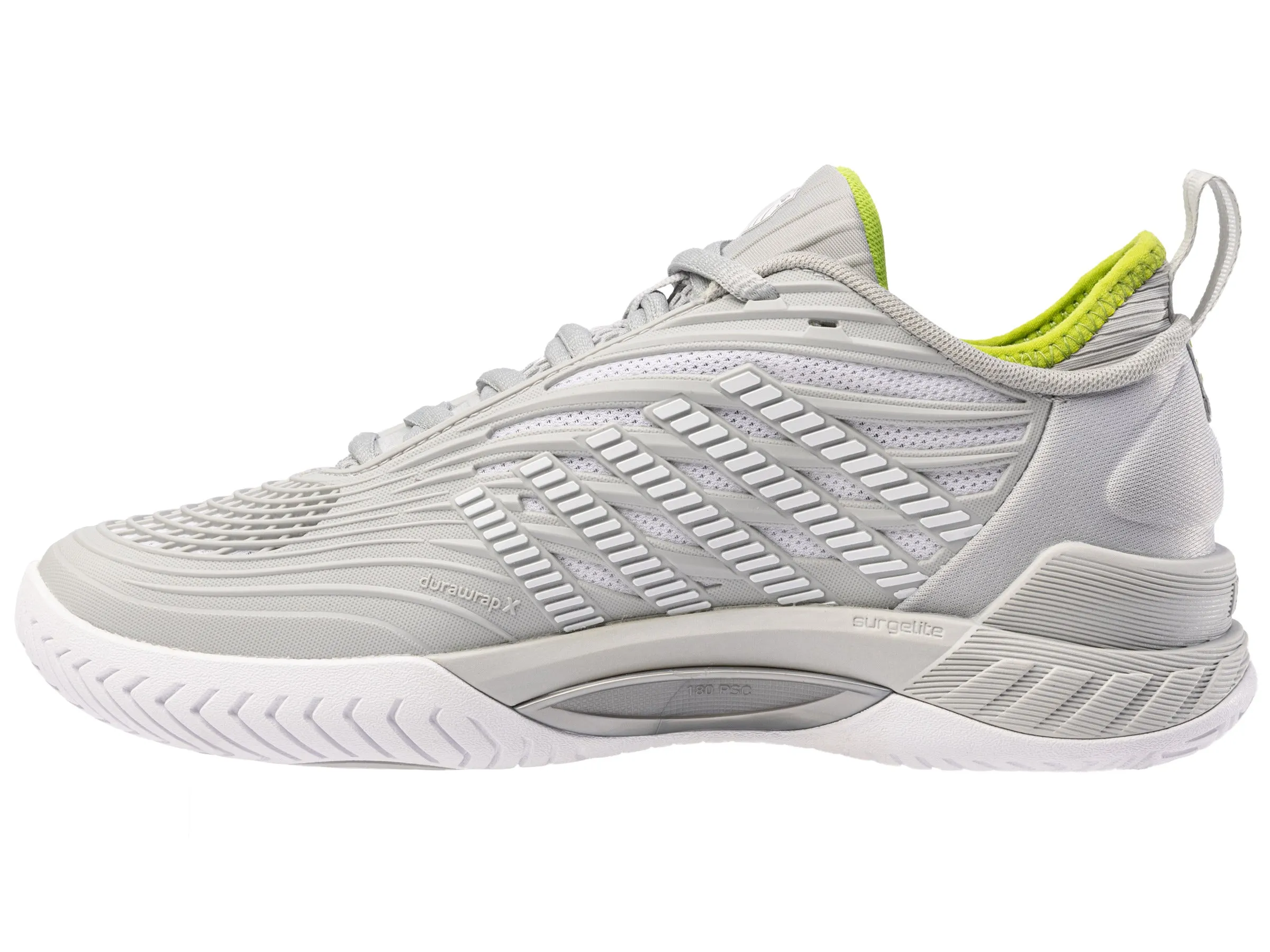 K.SWISS 99071-034-M | HYPERCOURT SUPREME 2 | GRAY VIOLET/WHITE/LIME GREEN