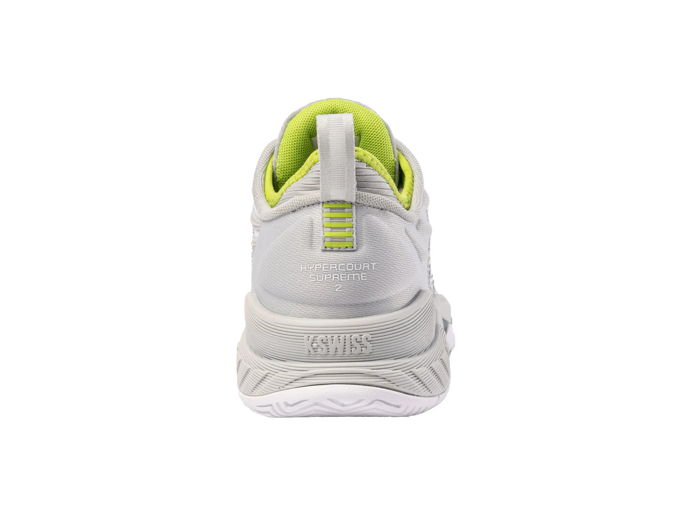 K.SWISS 99071-034-M | HYPERCOURT SUPREME 2 | GRAY VIOLET/WHITE/LIME GREEN