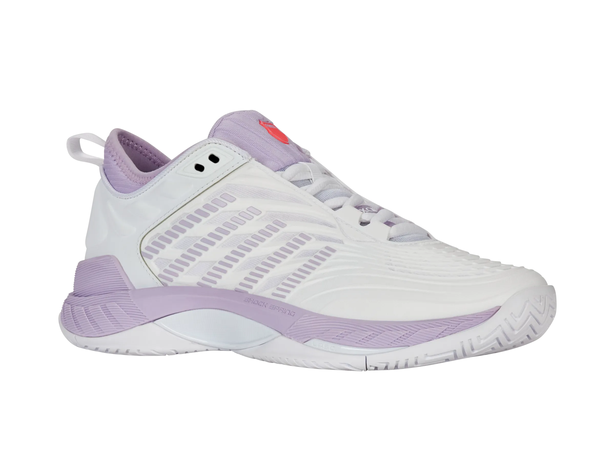 K.SWISS 99071-182-M | HYPERCOURT SUPREME 2 | WHITE/ORCHID PETAL/NEON BLAZE