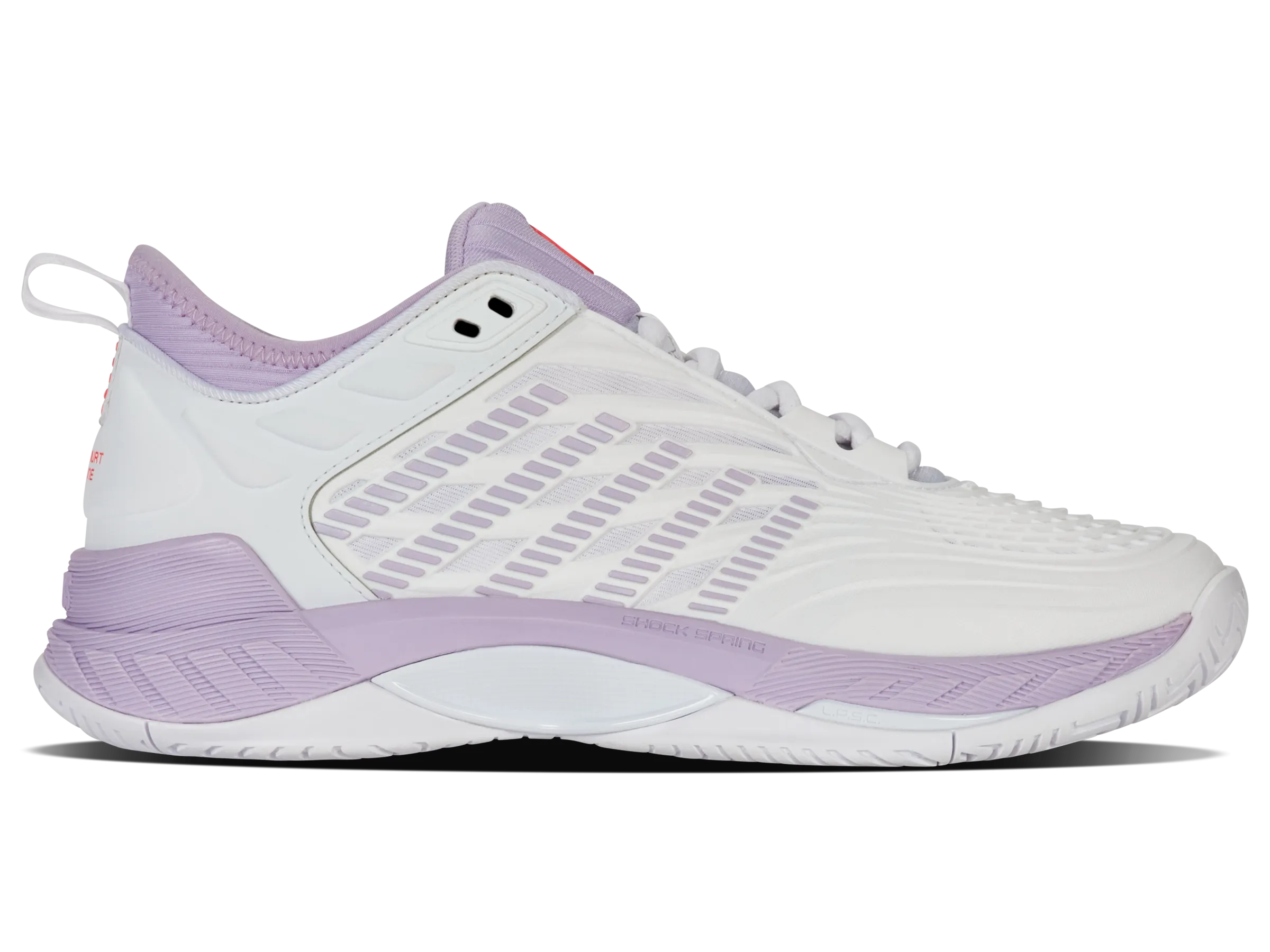 K.SWISS 99071-182-M | HYPERCOURT SUPREME 2 | WHITE/ORCHID PETAL/NEON BLAZE