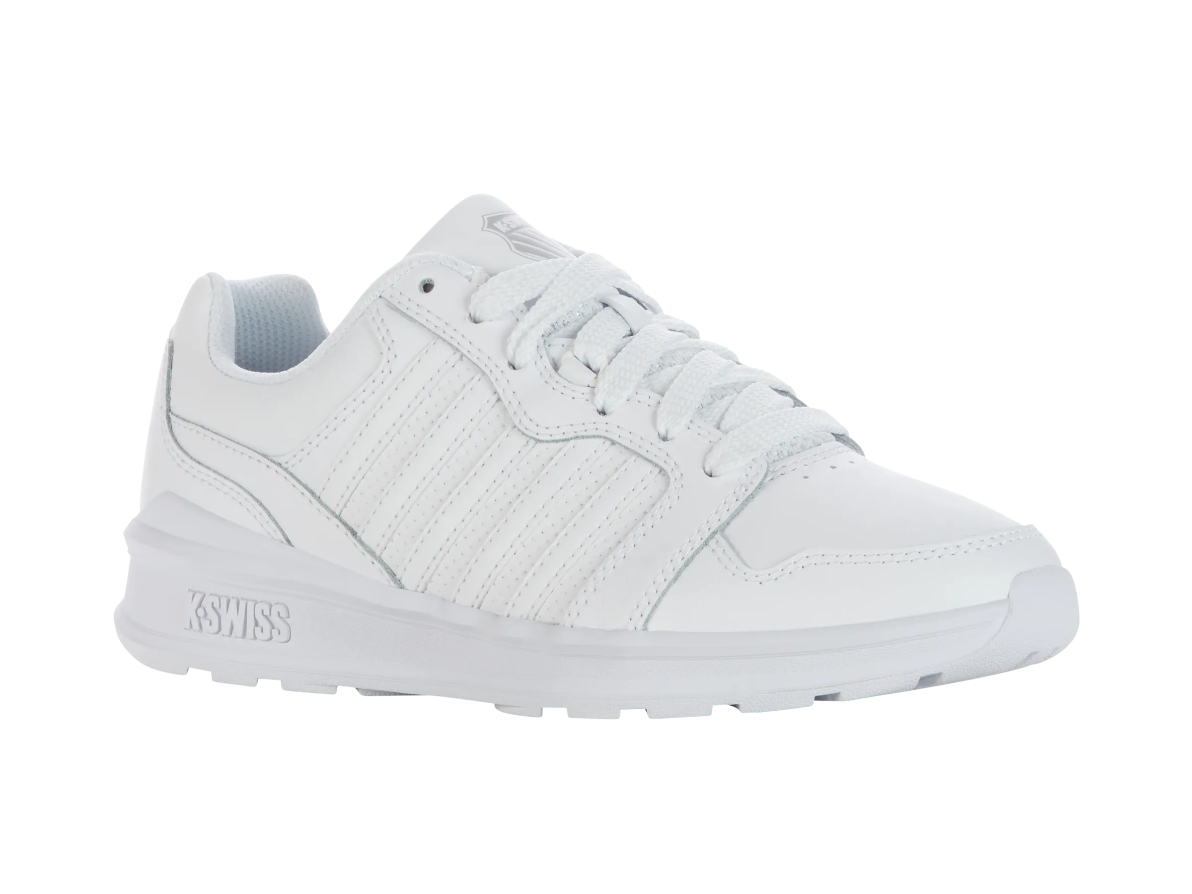 K.SWISS 99078-998-M | RIVAL TRAINER | WHITE/WHITE/VAPOR BLUE