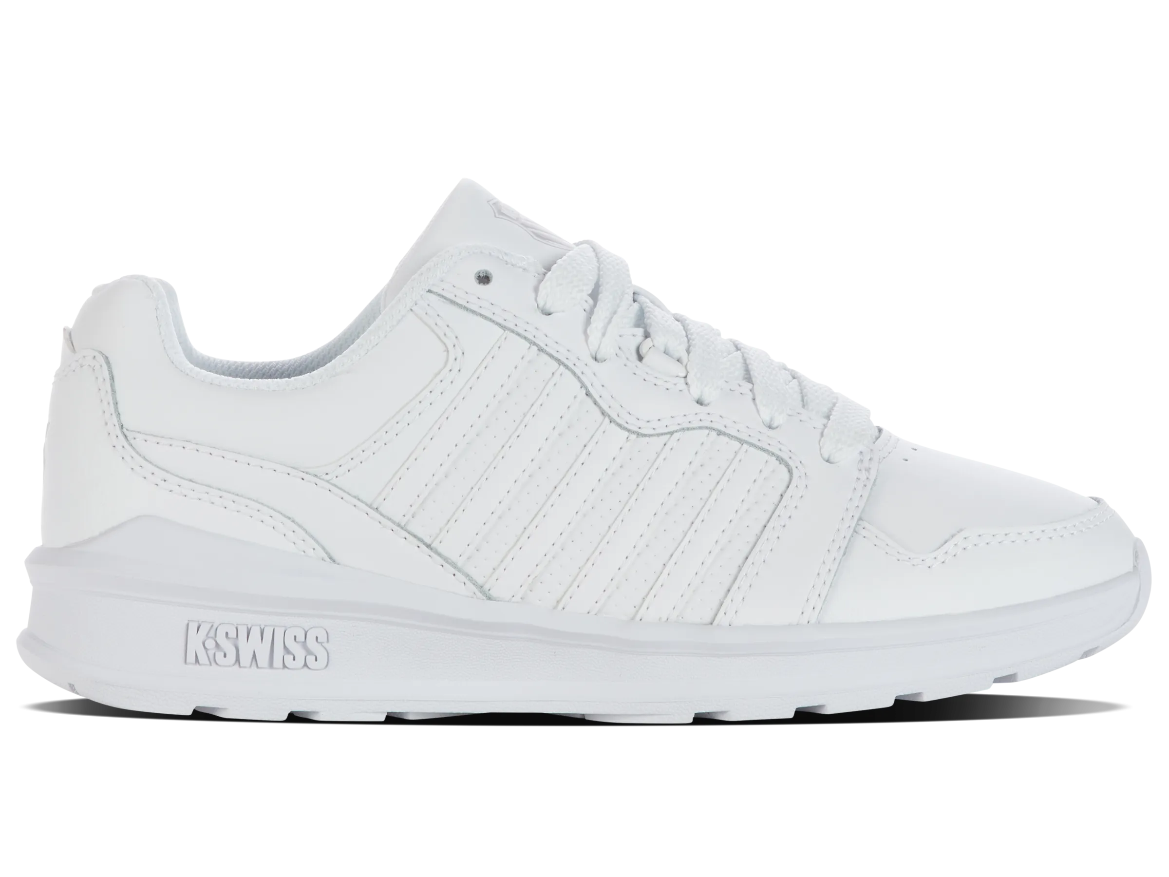 K.SWISS 99078-998-M | RIVAL TRAINER | WHITE/WHITE/VAPOR BLUE