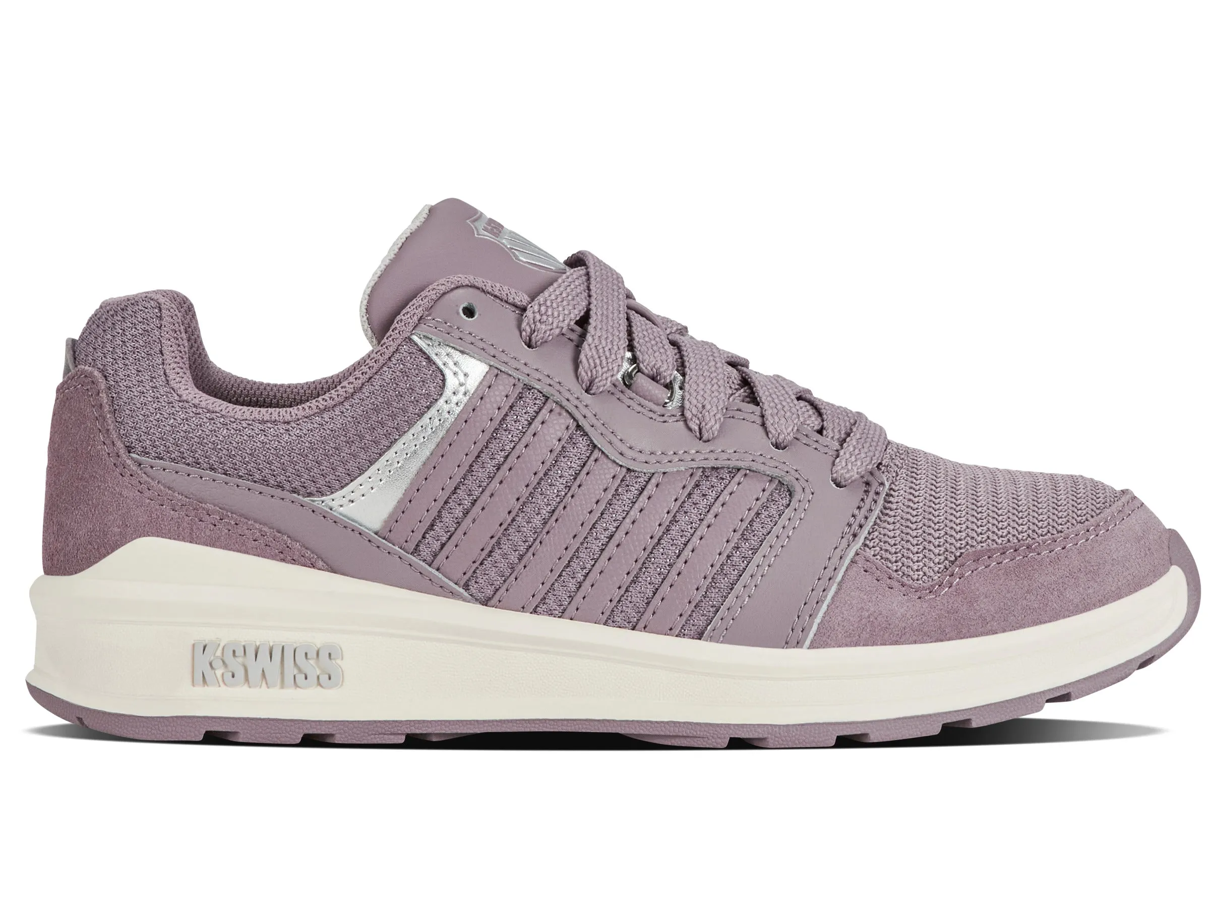 K.SWISS 99079-051-M | RIVAL TRAINER T | PURPLE DOVE/SILVER/SNOW WHITE