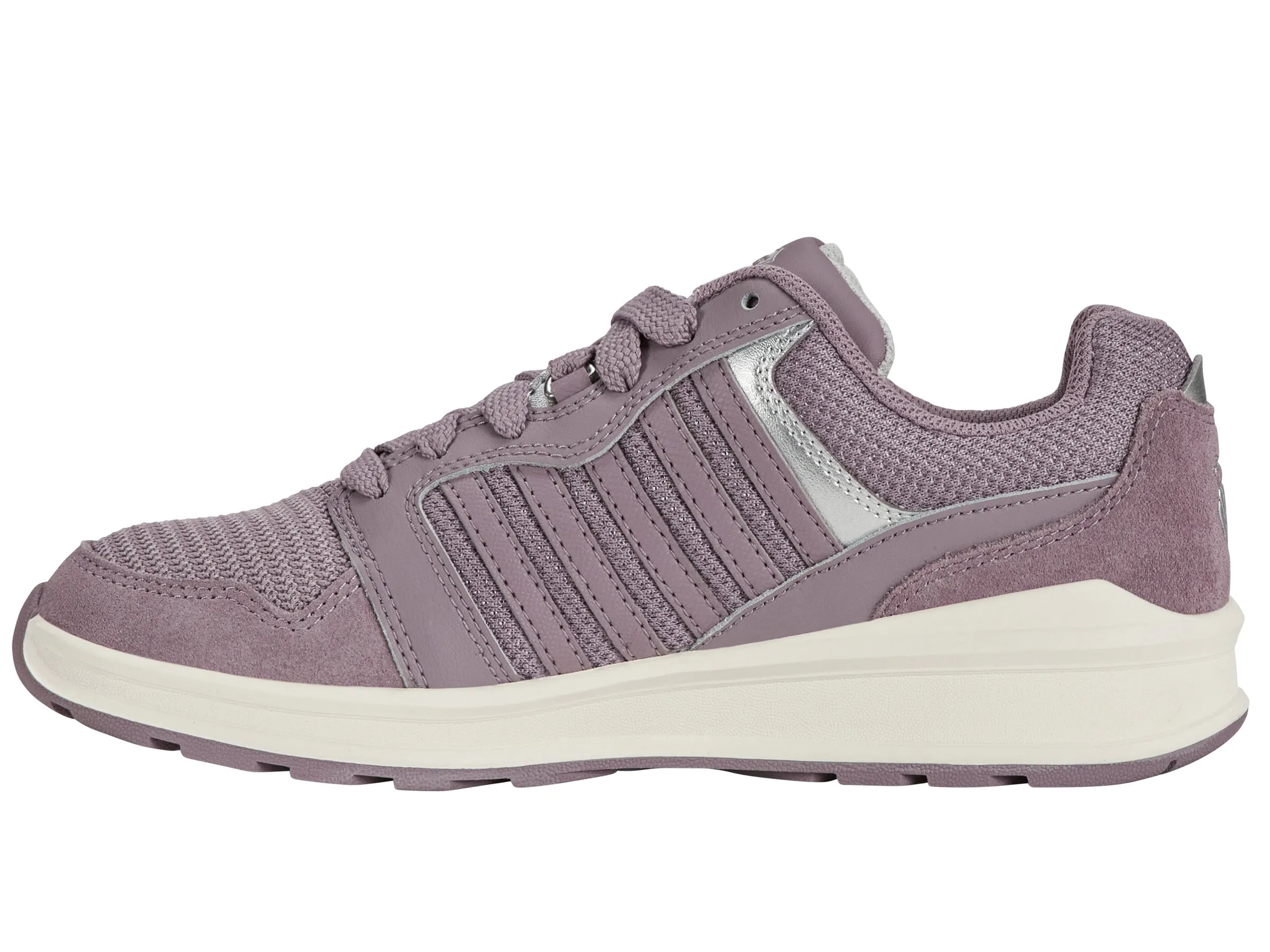 K.SWISS 99079-051-M | RIVAL TRAINER T | PURPLE DOVE/SILVER/SNOW WHITE