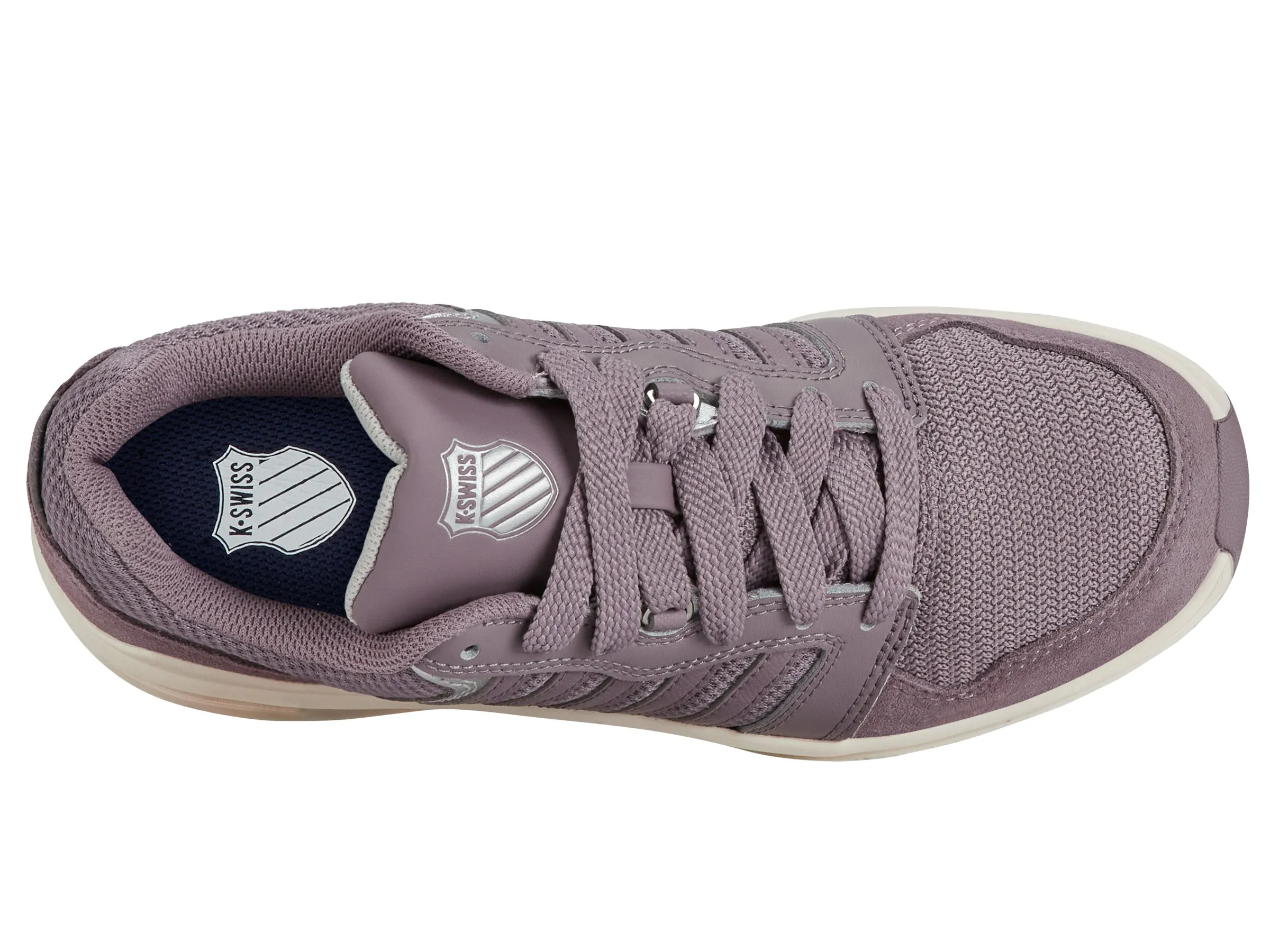 K.SWISS 99079-051-M | RIVAL TRAINER T | PURPLE DOVE/SILVER/SNOW WHITE