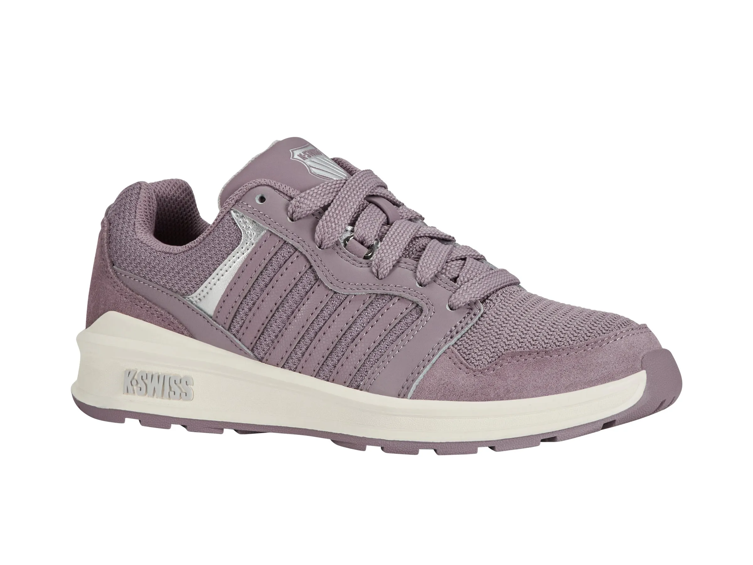 K.SWISS 99079-051-M | RIVAL TRAINER T | PURPLE DOVE/SILVER/SNOW WHITE