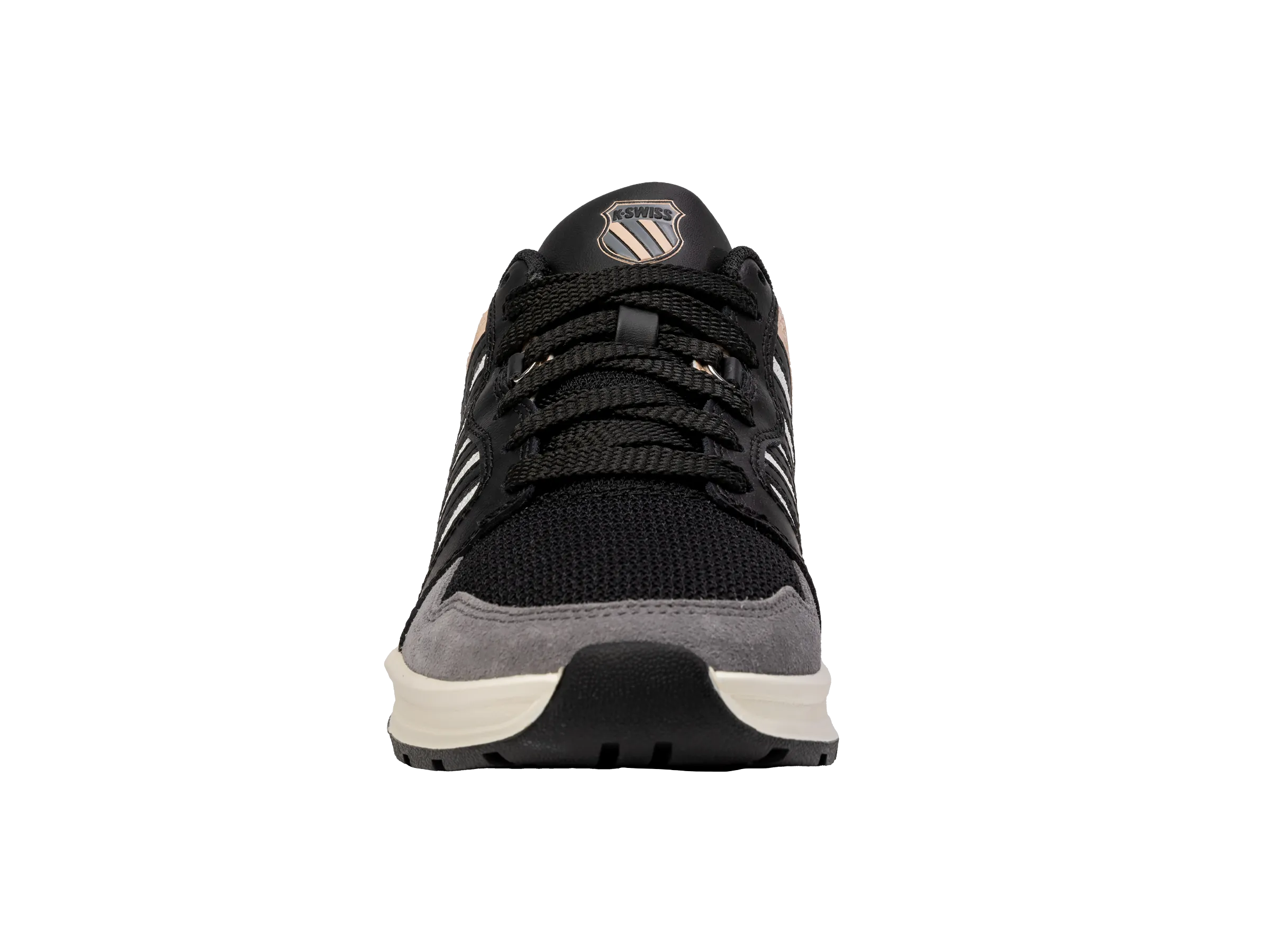 K.SWISS 99079-067-M | RIVAL TRAINER T | BLACK/BLANC DE BLANC/SMOKED PEARL
