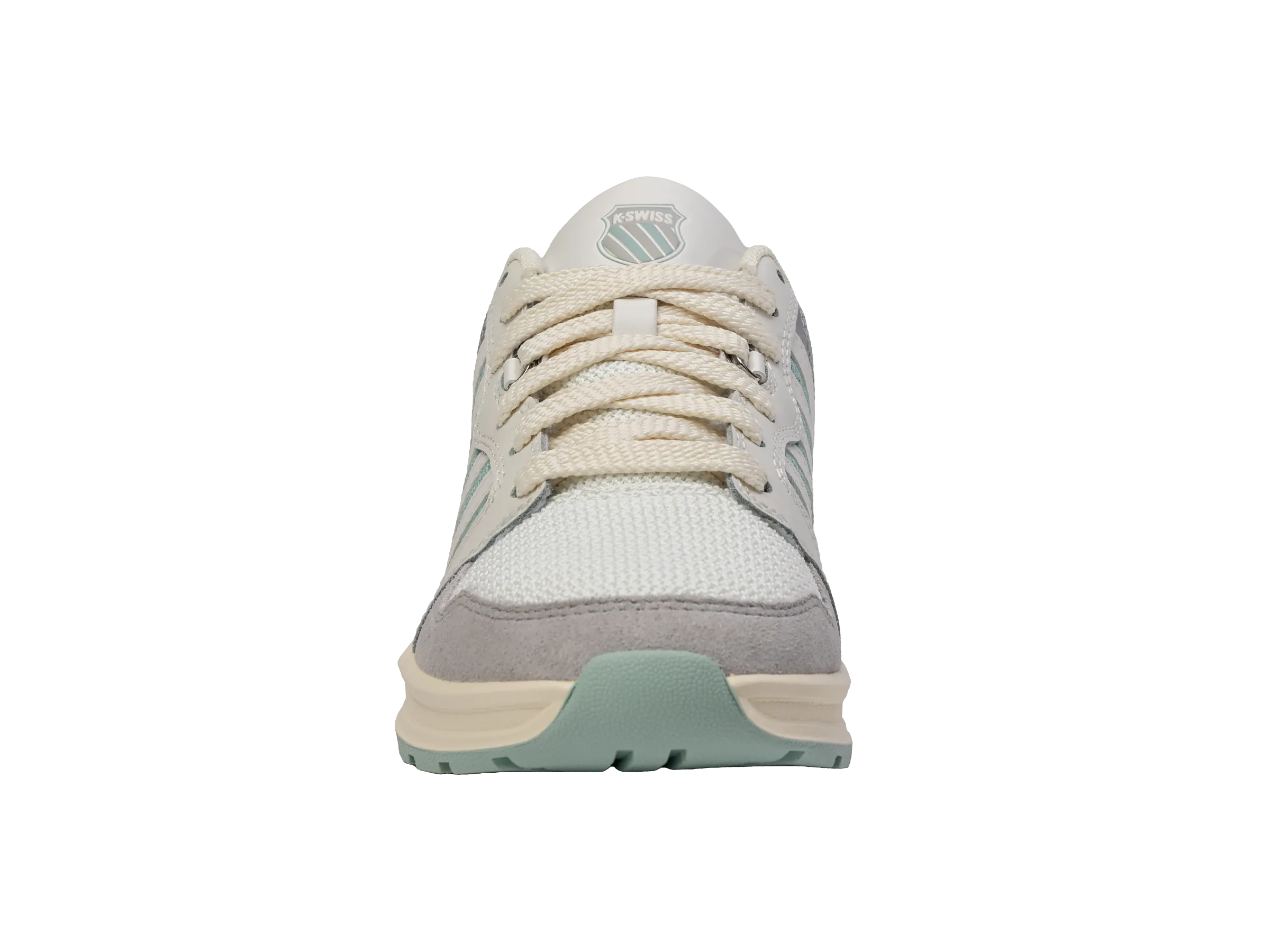 K.SWISS 99079-118-M | RIVAL TRAINER T | BLANC DE BLANC/SURF SPRAY/GRAY VIOLET