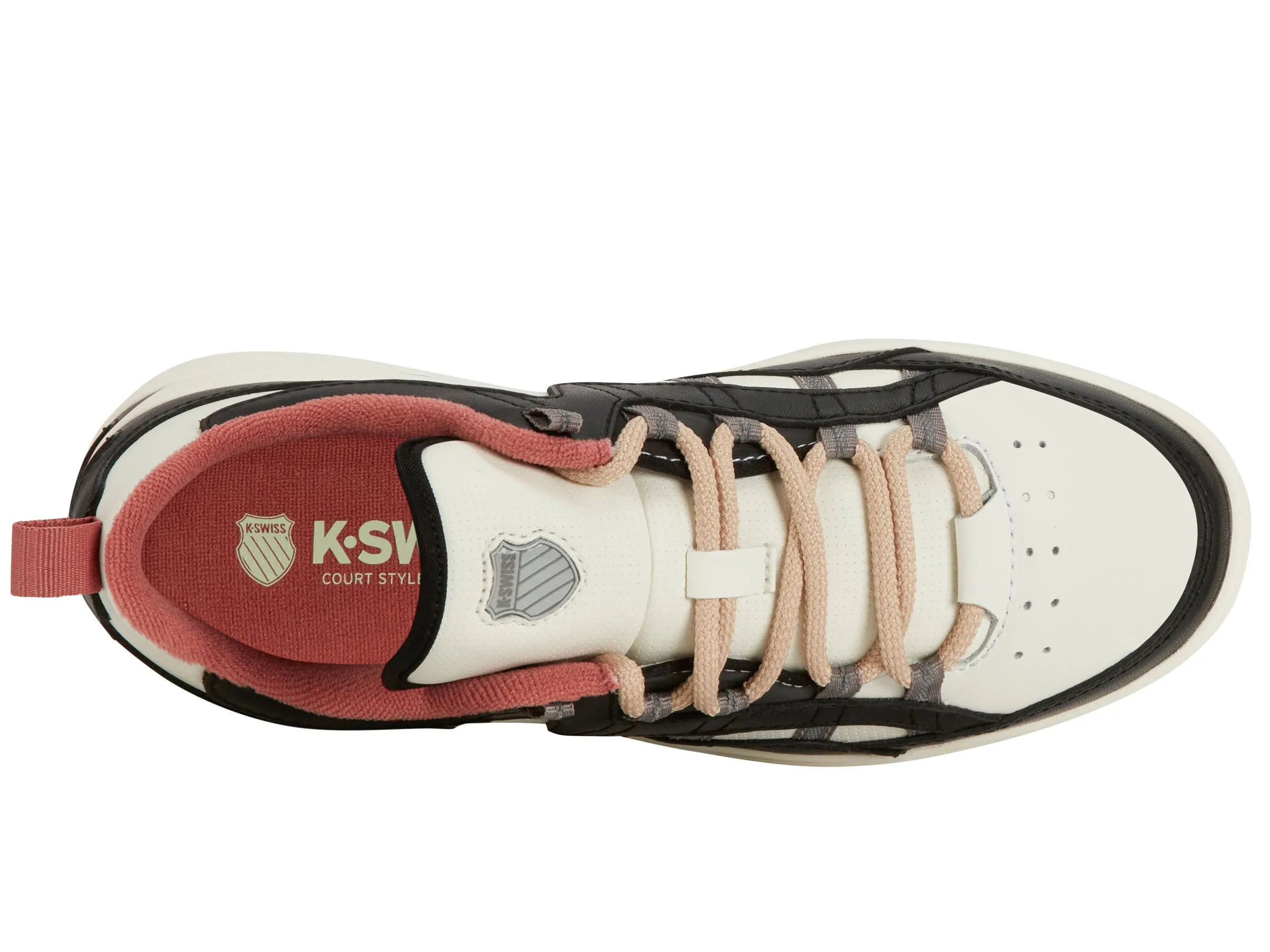 K.SWISS 99083-190-M | SLAMM 99 CC | STAR WHITE/BLACK/SNOW WHITE