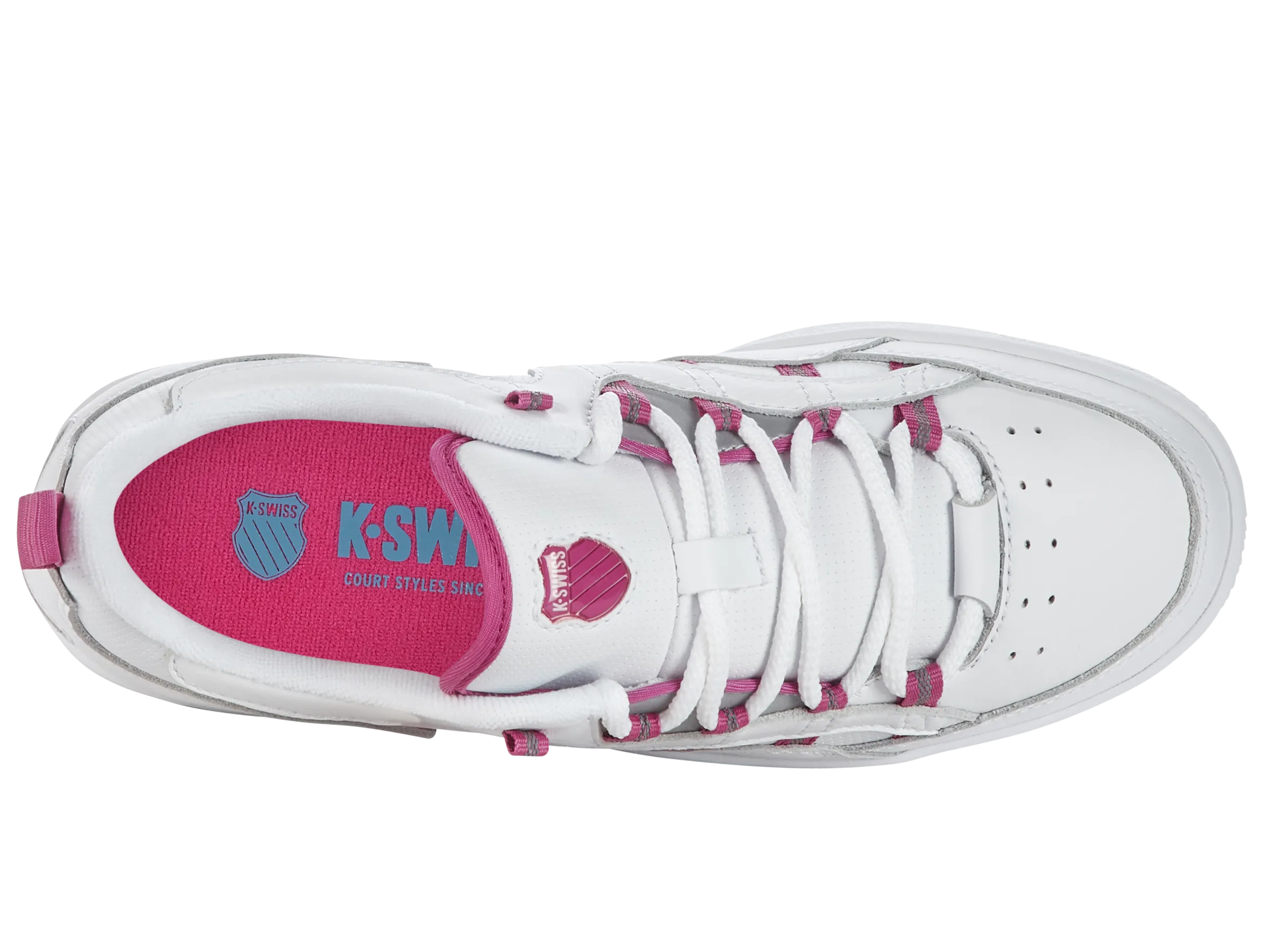 K.SWISS 99083-988-M | SLAMM 99 CC | WHITE/RASPBERRY