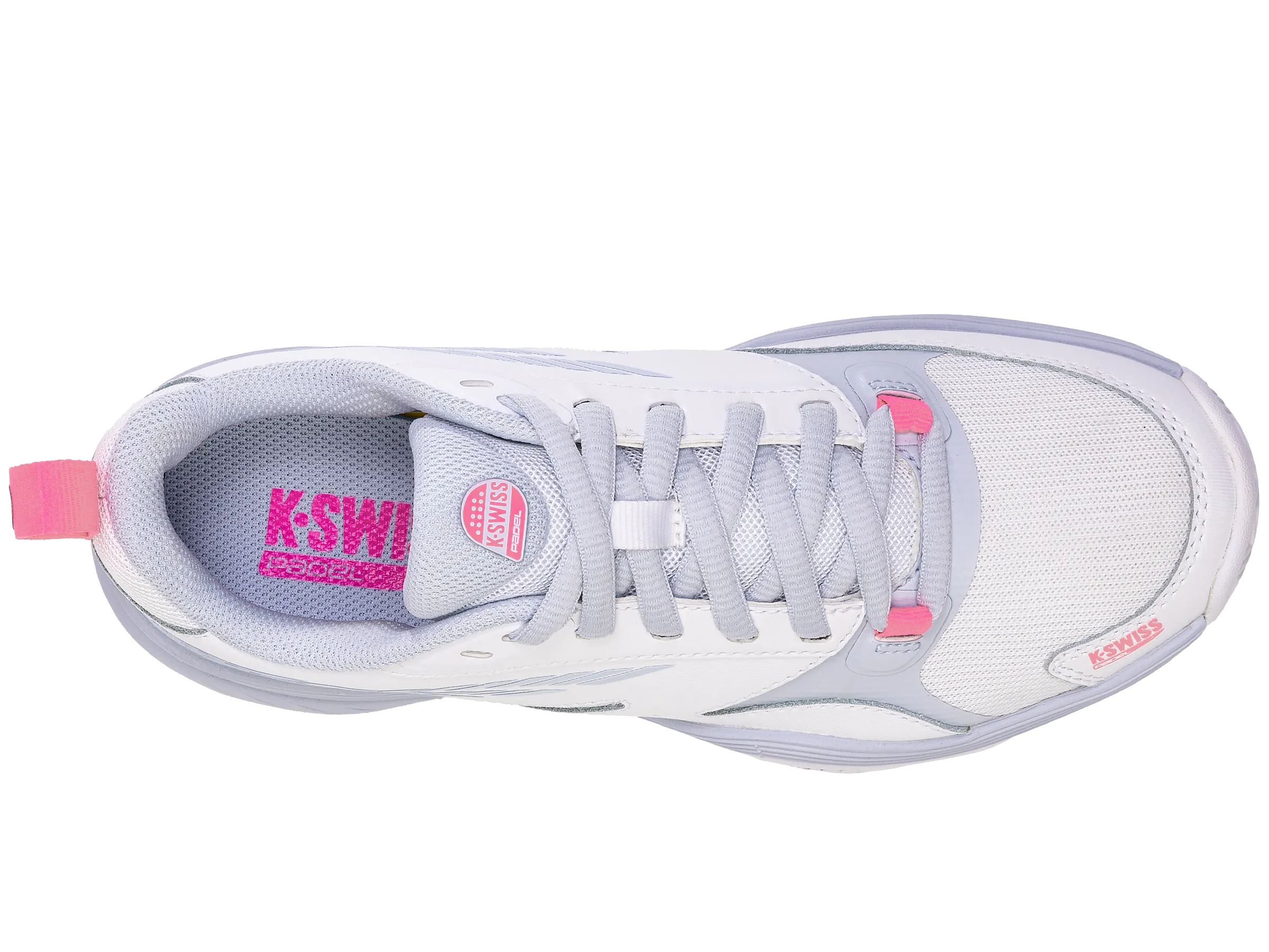 K.SWISS 99084-104-M | SPEEDEX PADEL | WHITE/ARCTIC ICE/NEON PINK