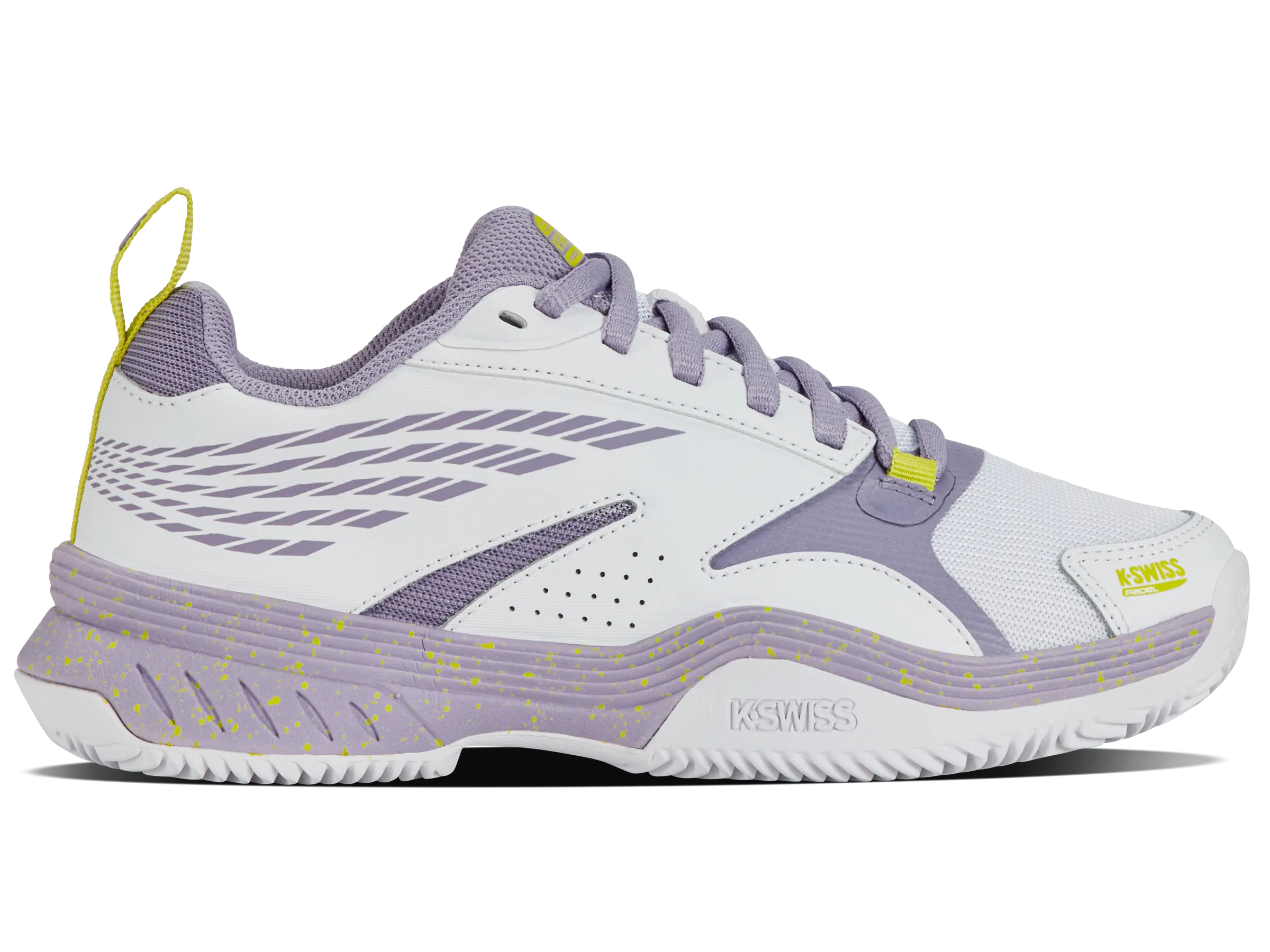 K.SWISS 99084-945-M | SPEEDEX PADEL | WHITE/WISTERIA/EVENING PRIMROSE