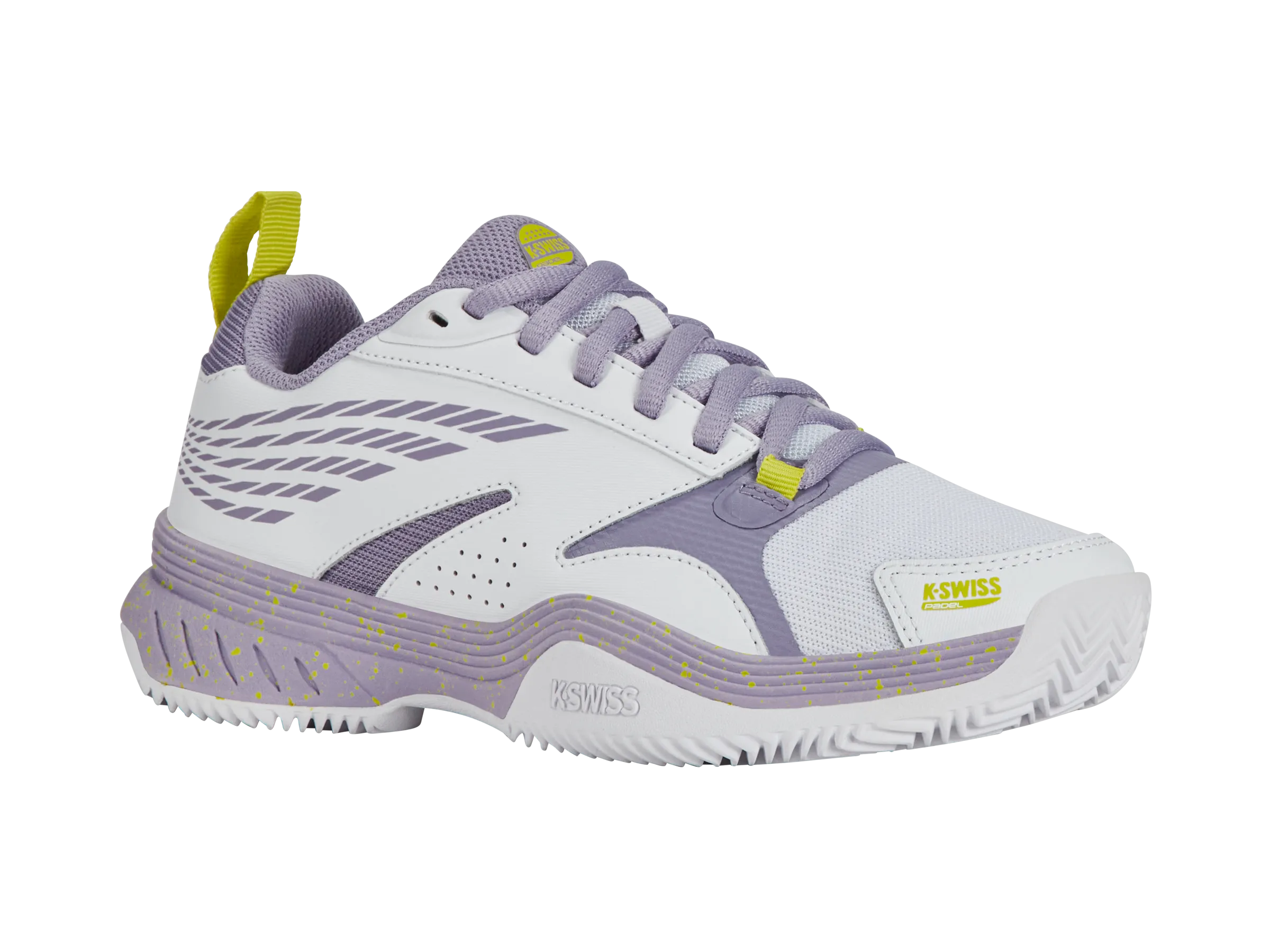 K.SWISS 99084-945-M | SPEEDEX PADEL | WHITE/WISTERIA/EVENING PRIMROSE